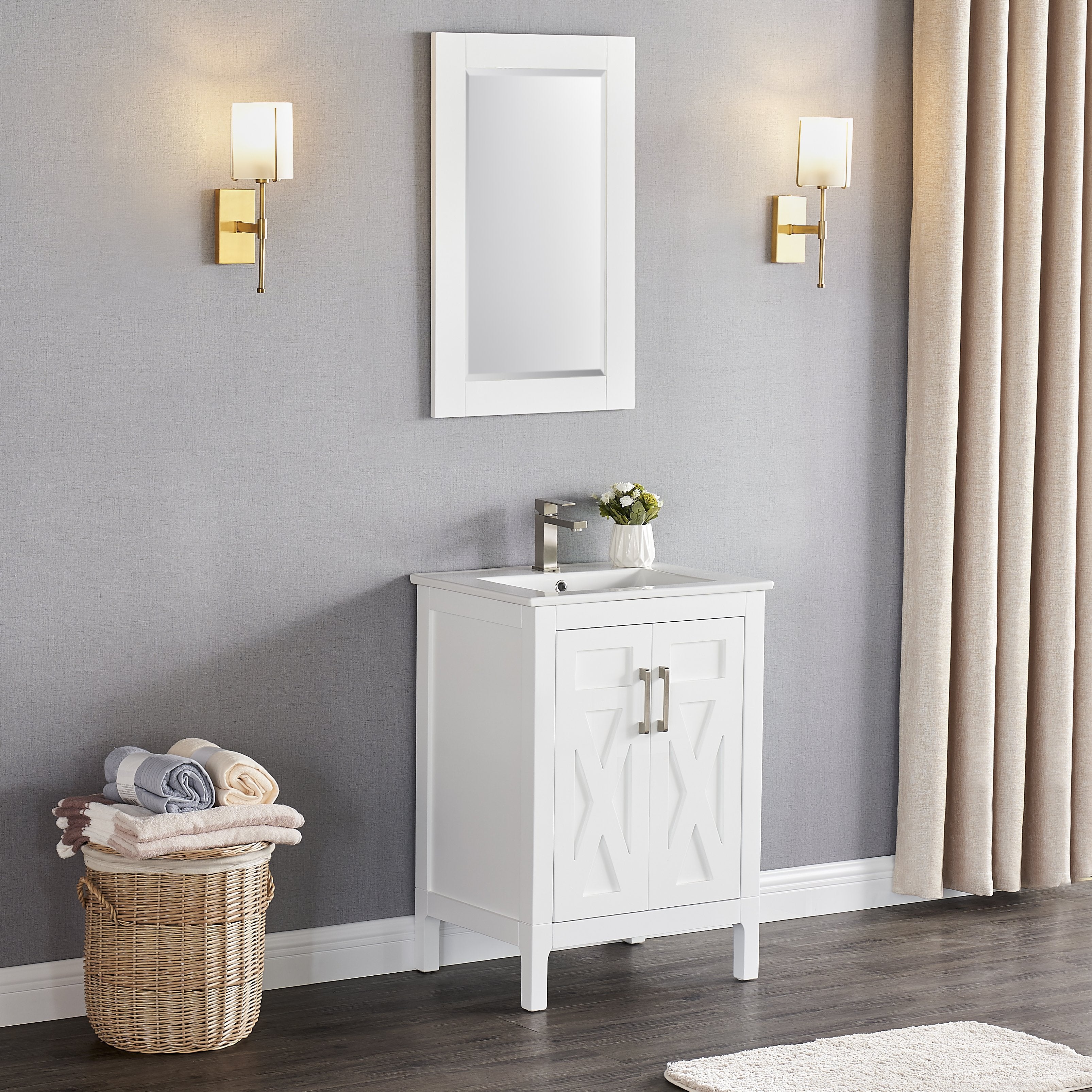 1907 Series 24'' Bathroom Vanity Cabinet Set