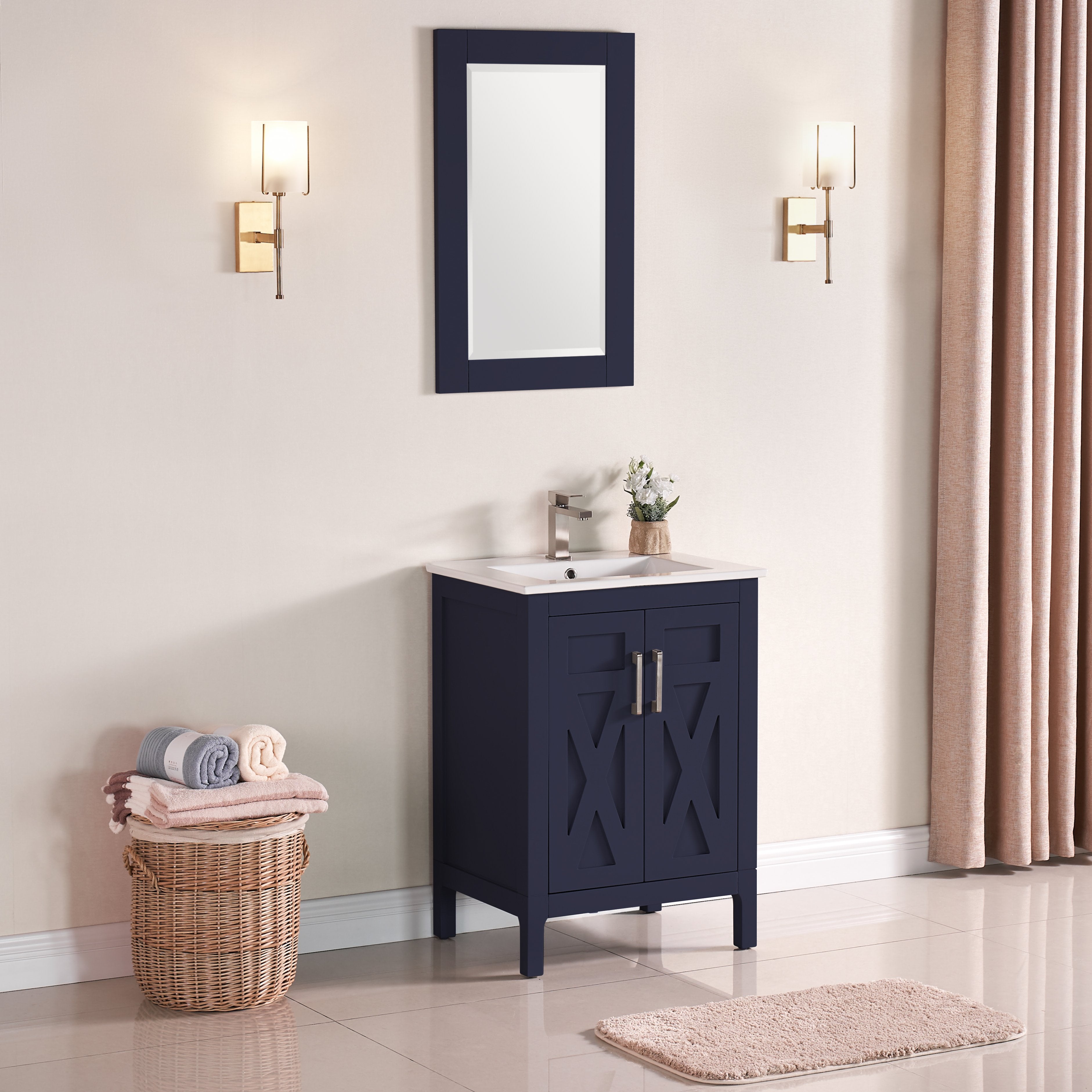 1907 Series 24'' Bathroom Vanity Cabinet Set