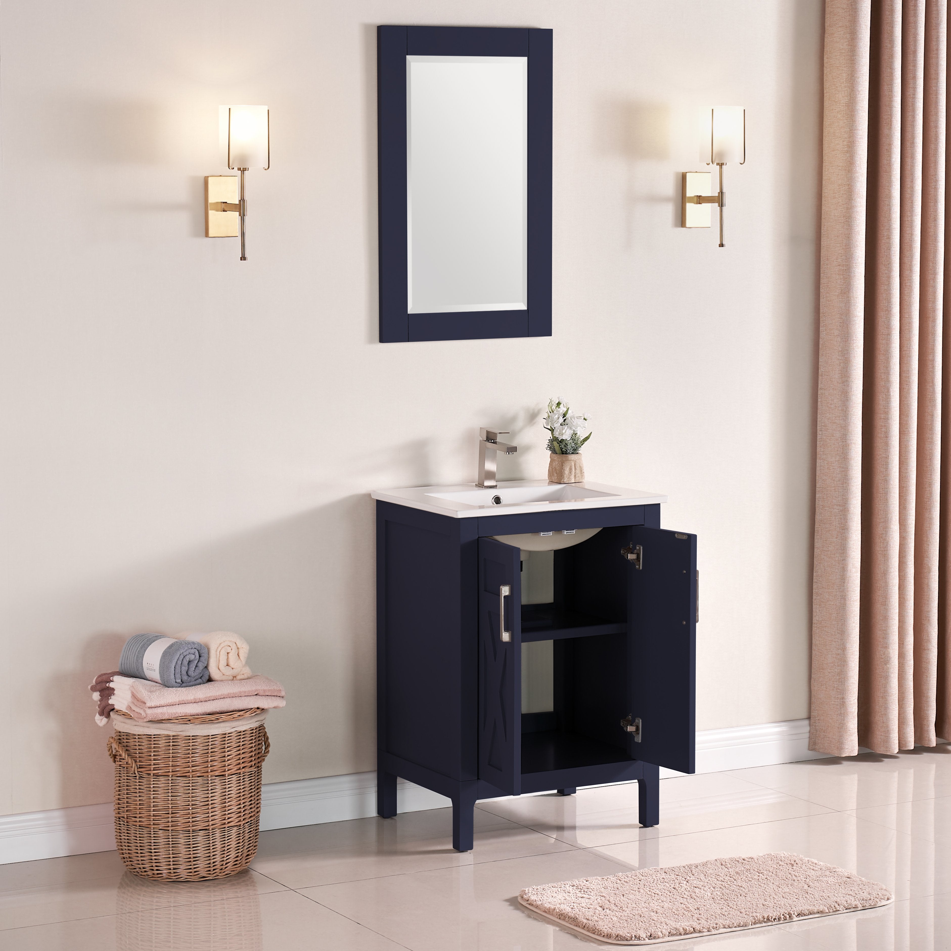 1907 Series 24'' Bathroom Vanity Cabinet Set