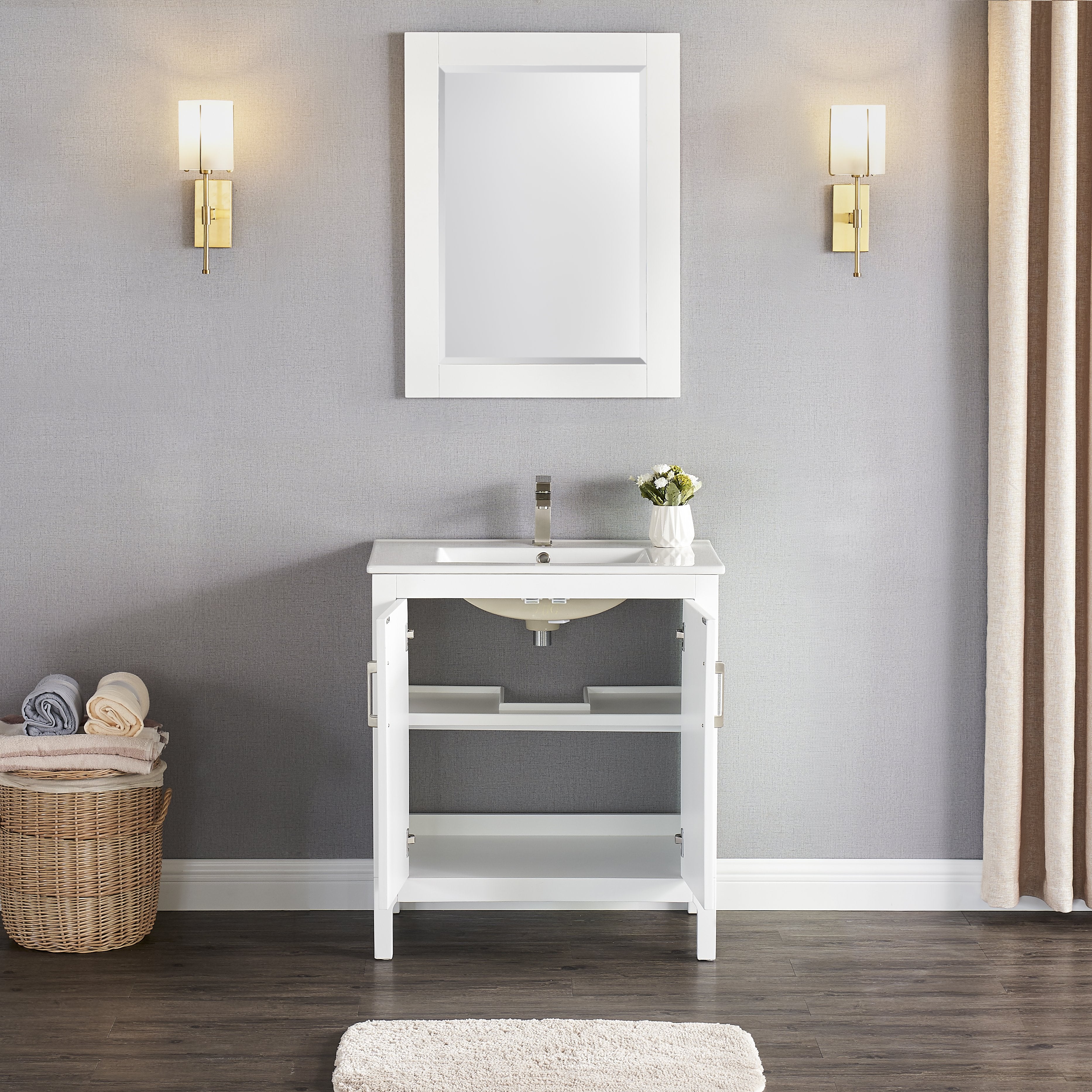 1907 Series 30'' Bathroom Vanity Cabinet Set