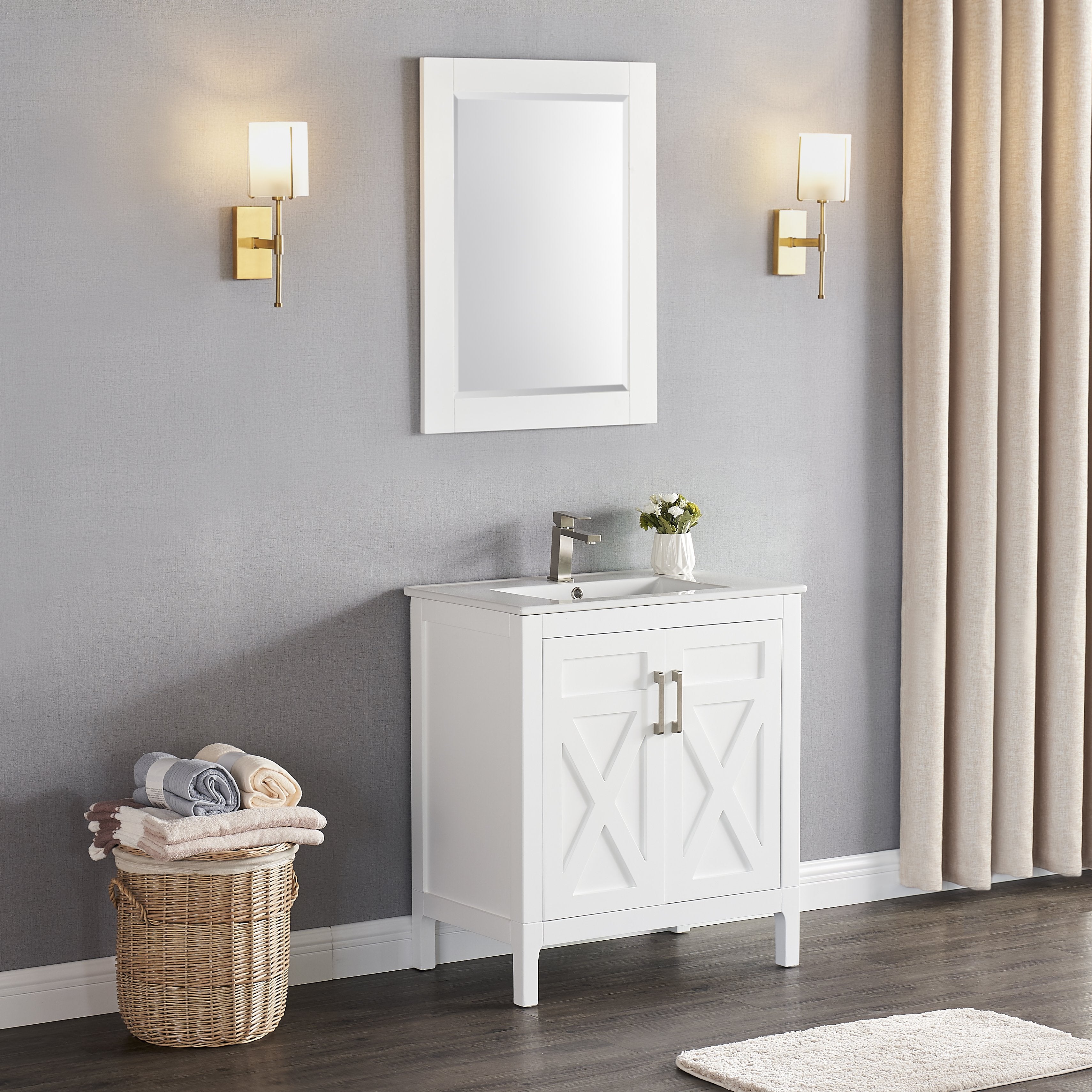 1907 Series 30'' Bathroom Vanity Cabinet Set