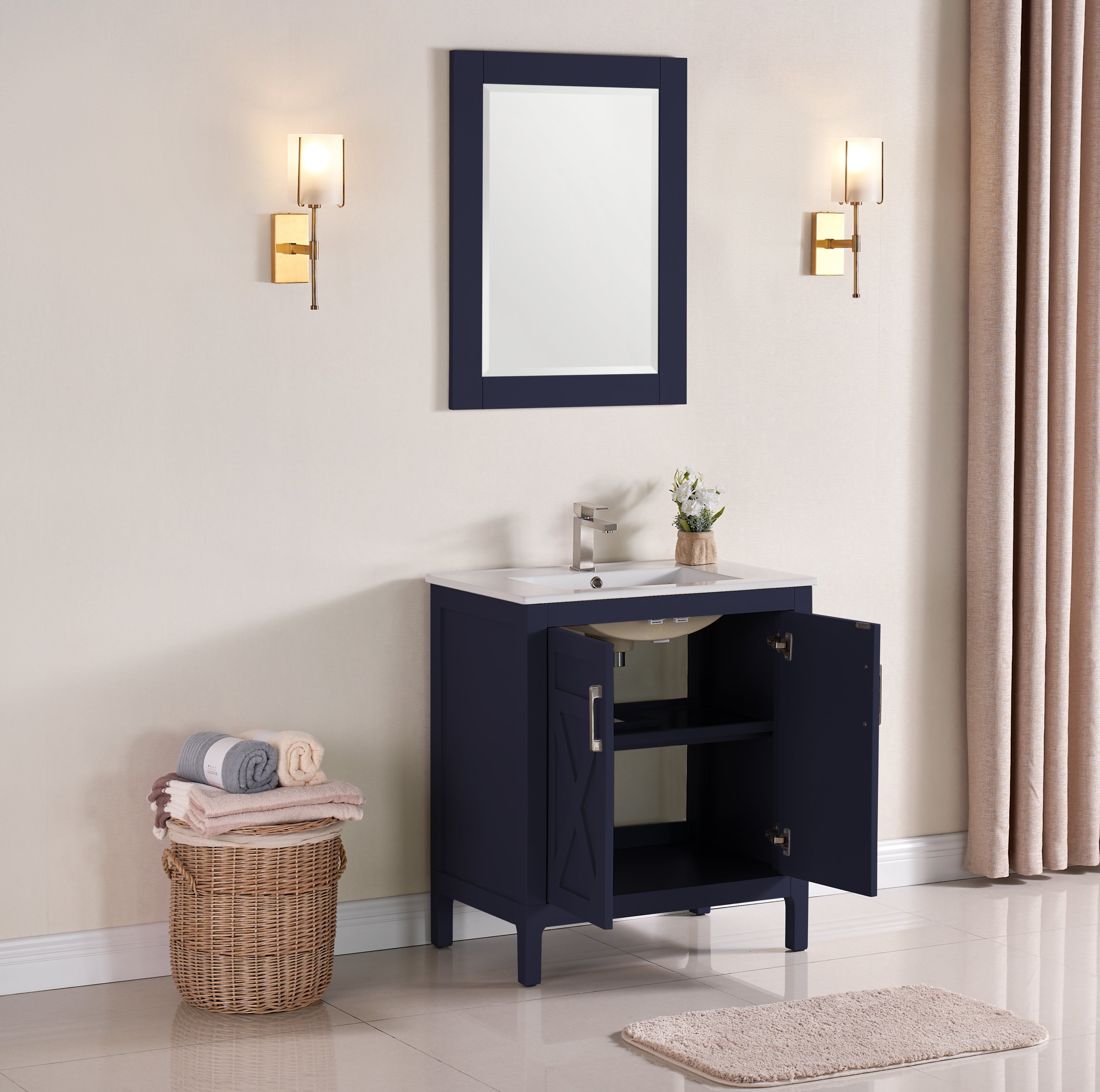 1907 Series 30'' Bathroom Vanity Cabinet Set