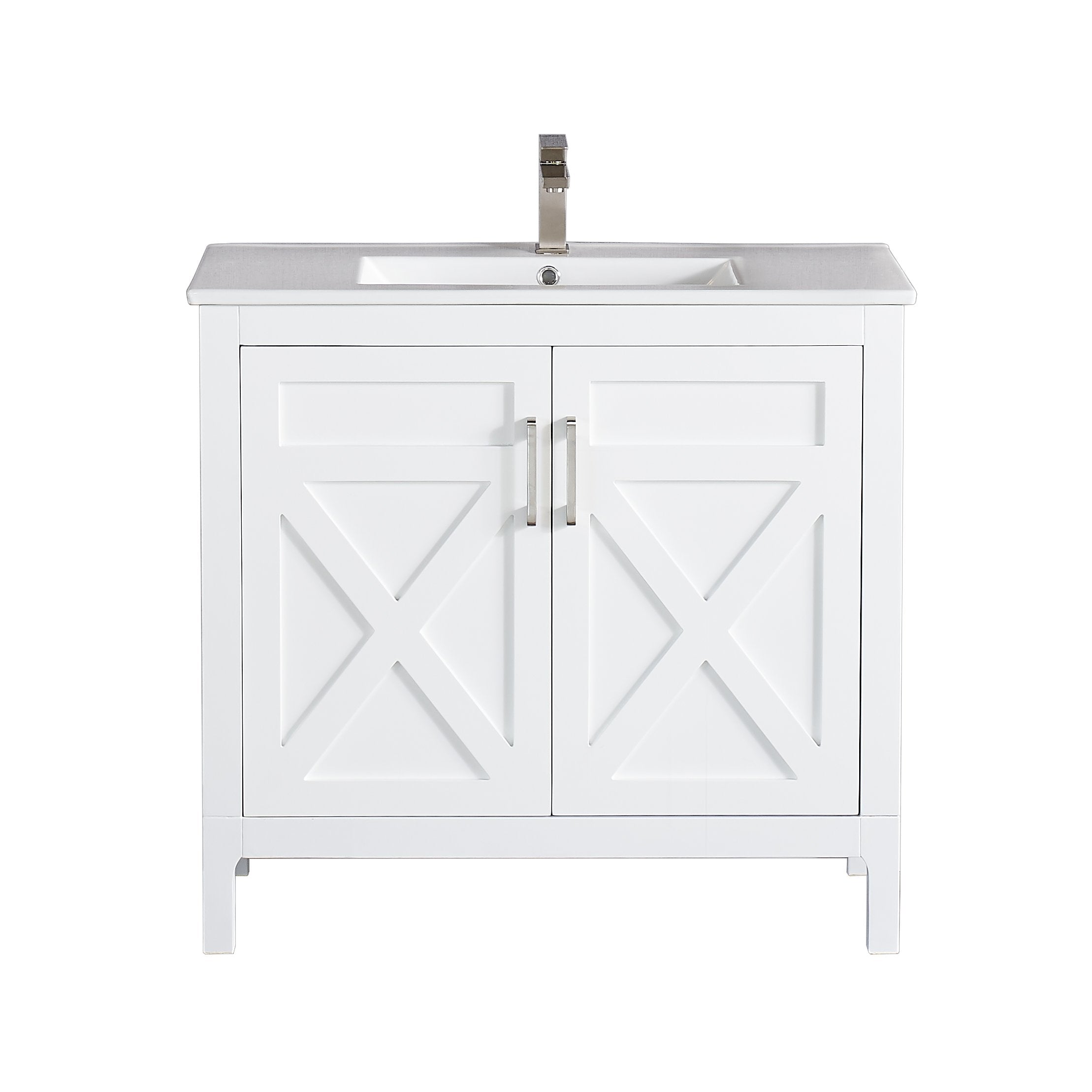 1907 Series 36Inch Bathroom Vanity Cabinet Set