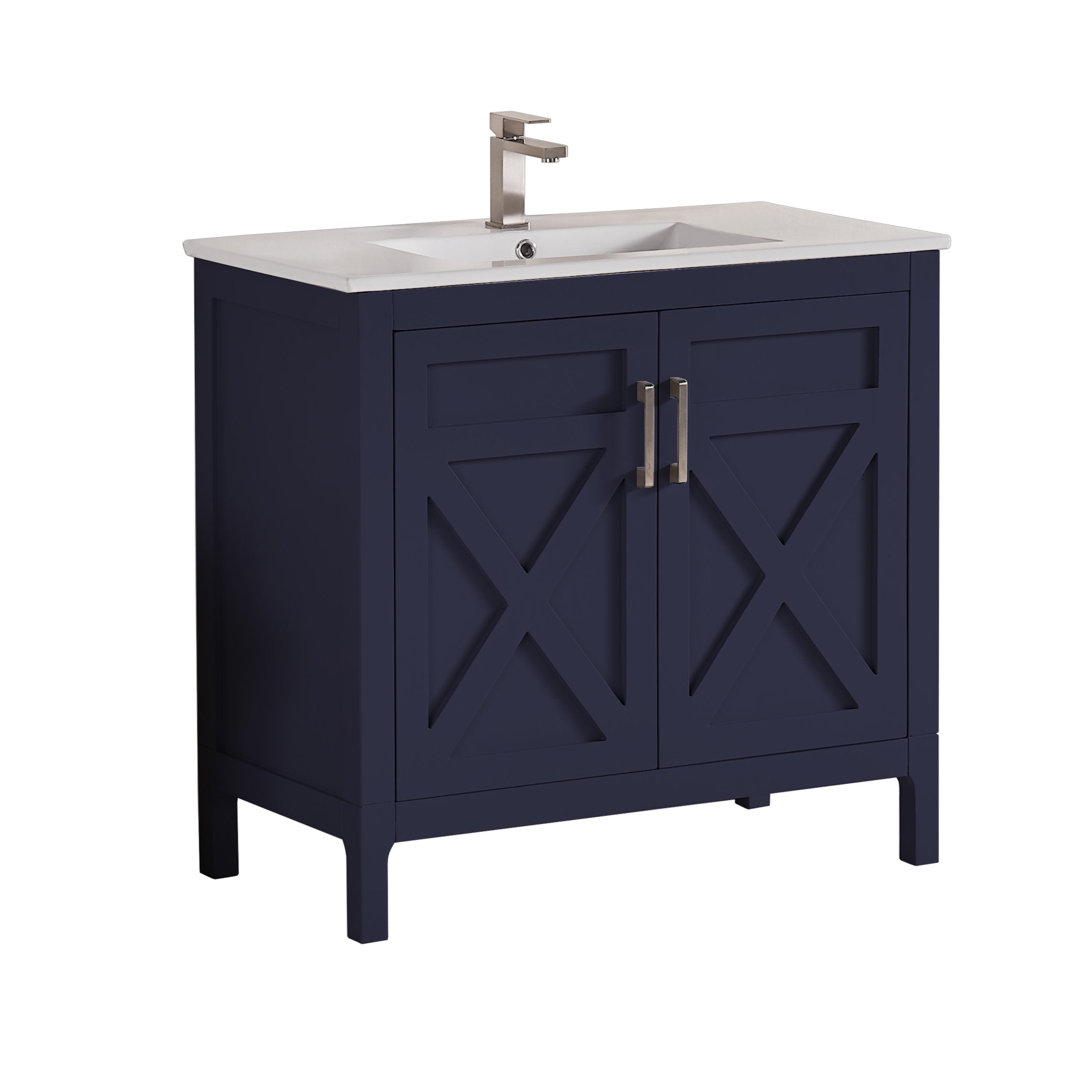 1907 Series 36Inch Bathroom Vanity Cabinet Set