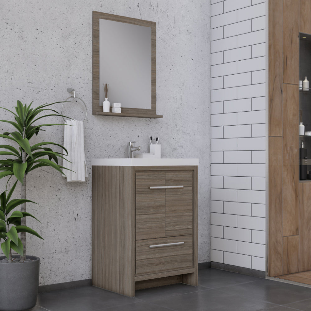 Sortino 24 inch Modern Bathroom Vanity