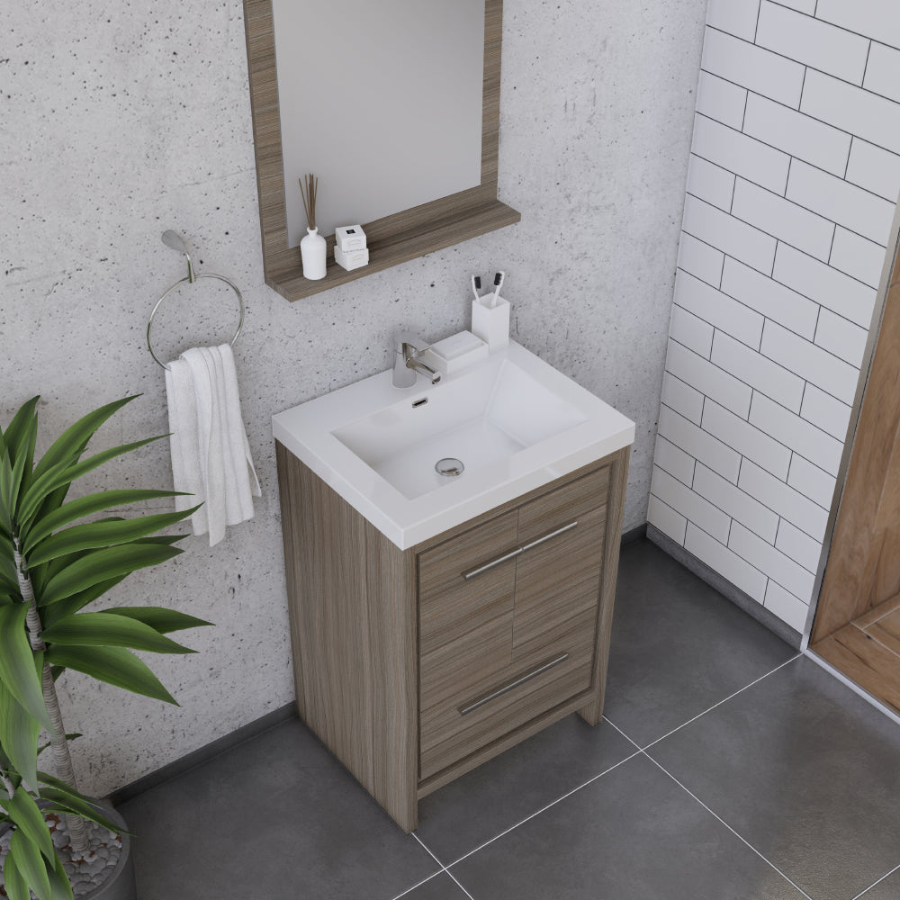 Sortino 24 inch Modern Bathroom Vanity