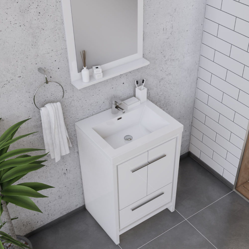 Sortino 24 inch Modern Bathroom Vanity