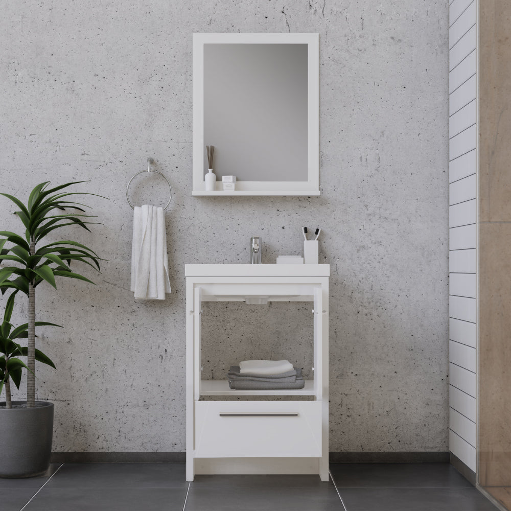 Sortino 24 inch Modern Bathroom Vanity