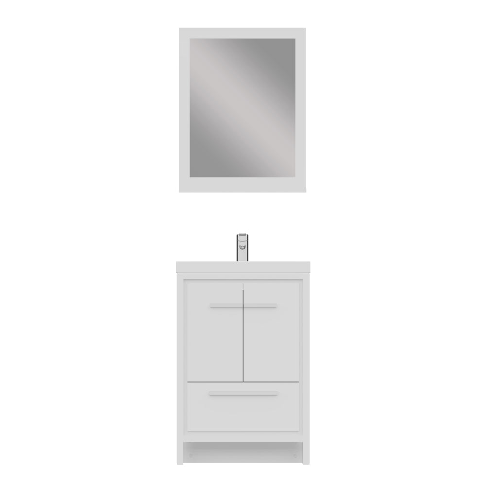 Sortino 24 inch Modern Bathroom Vanity