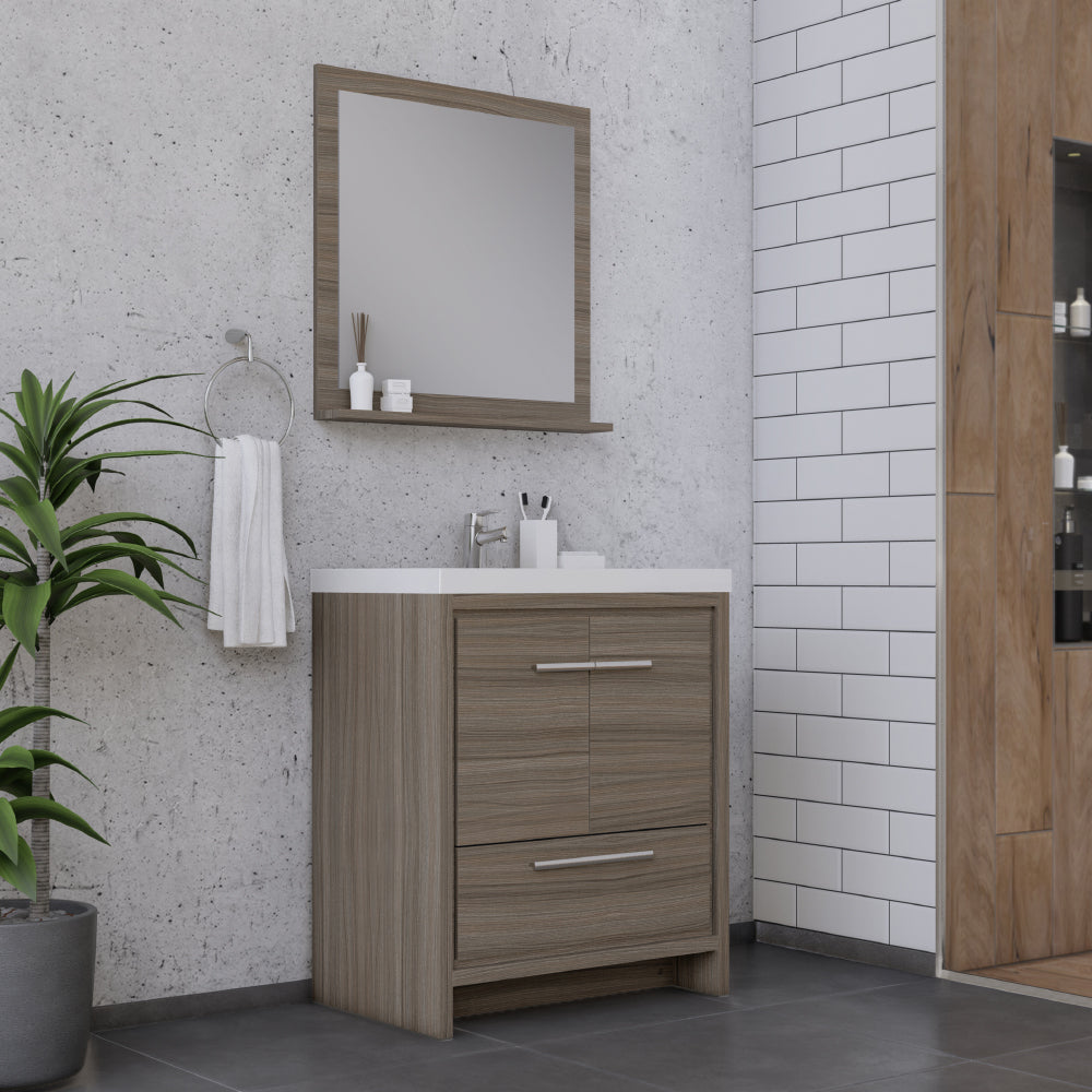 Sortino 30 inch Modern Bathroom Vanity