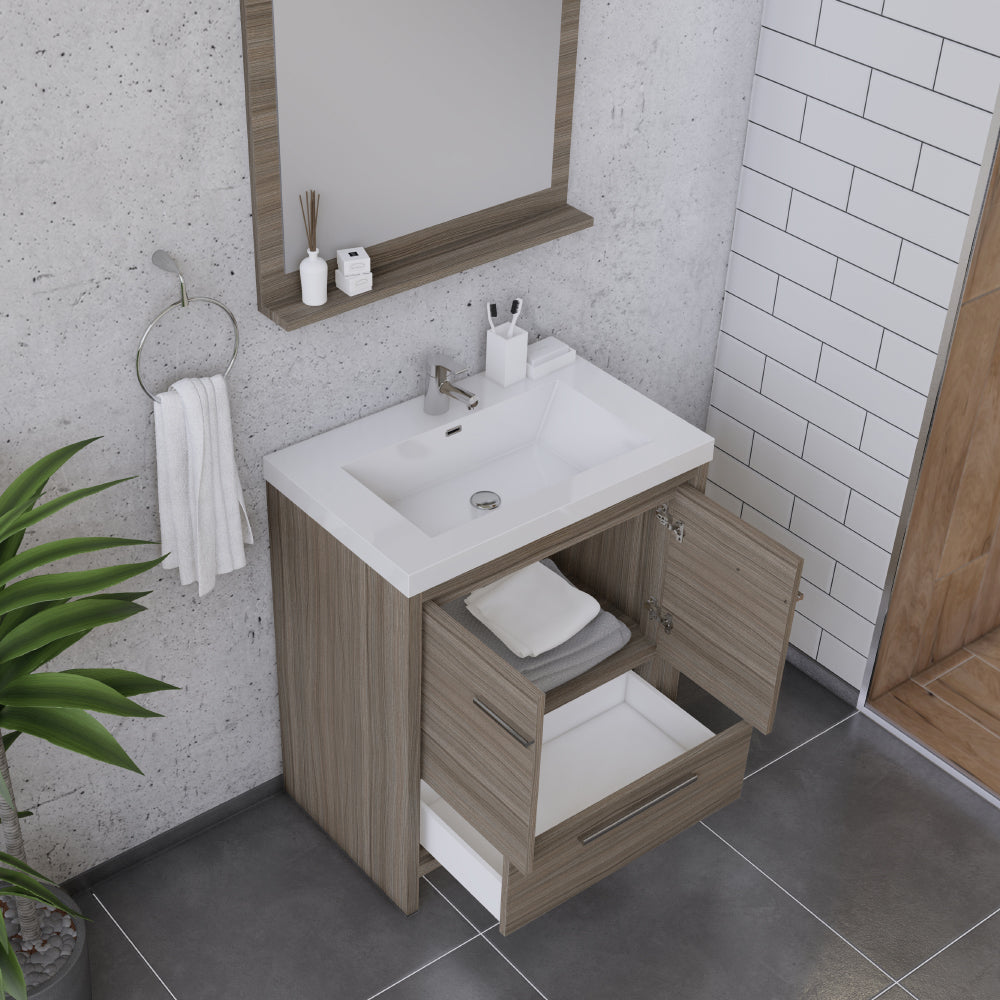 Sortino 30 inch Modern Bathroom Vanity