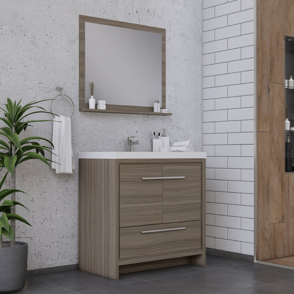 Sortino 36 inch Modern Bathroom Vanity