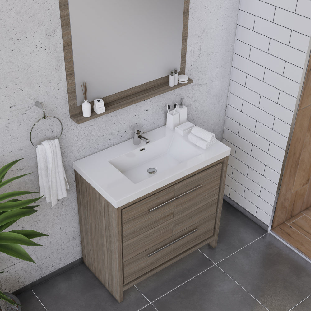 Sortino 36 inch Modern Bathroom Vanity