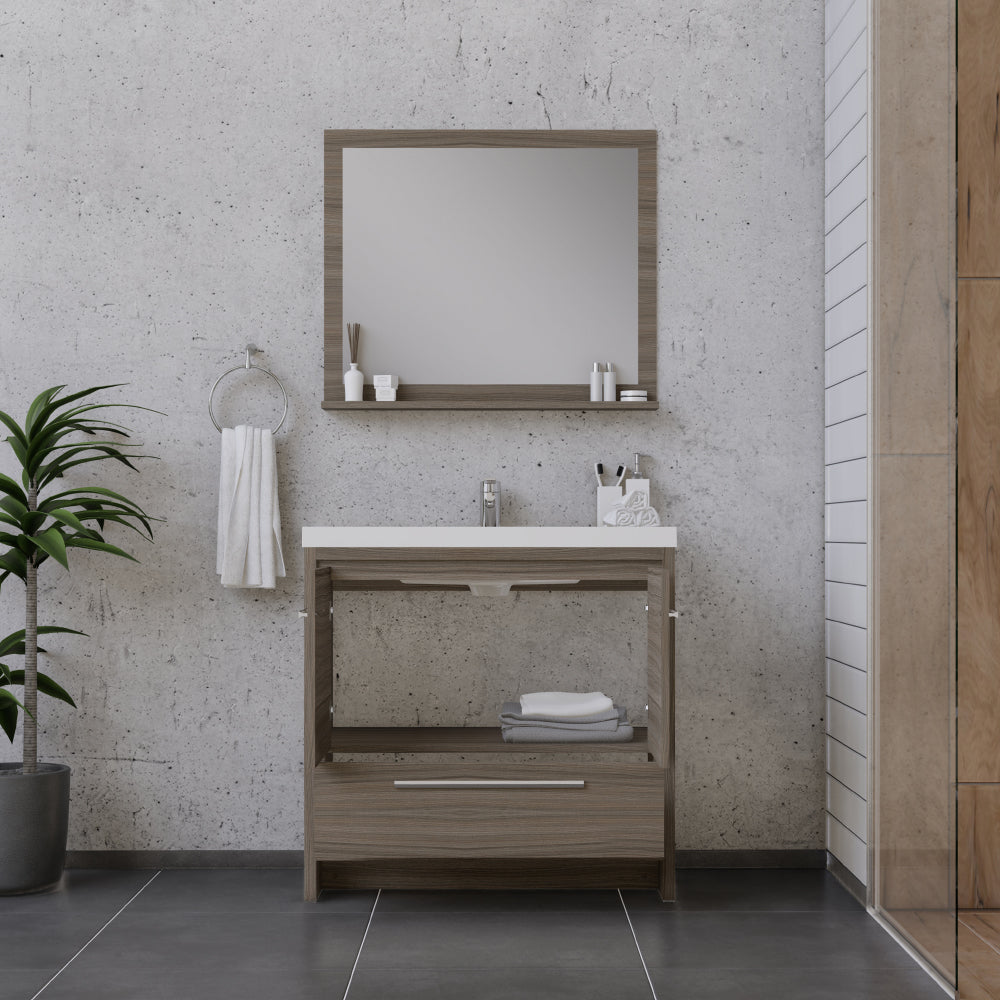 Sortino 36 inch Modern Bathroom Vanity