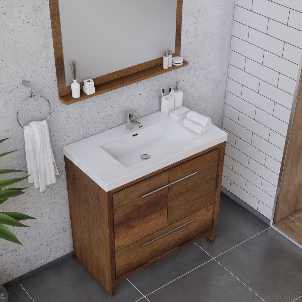 Sortino 36 inch Modern Bathroom Vanity