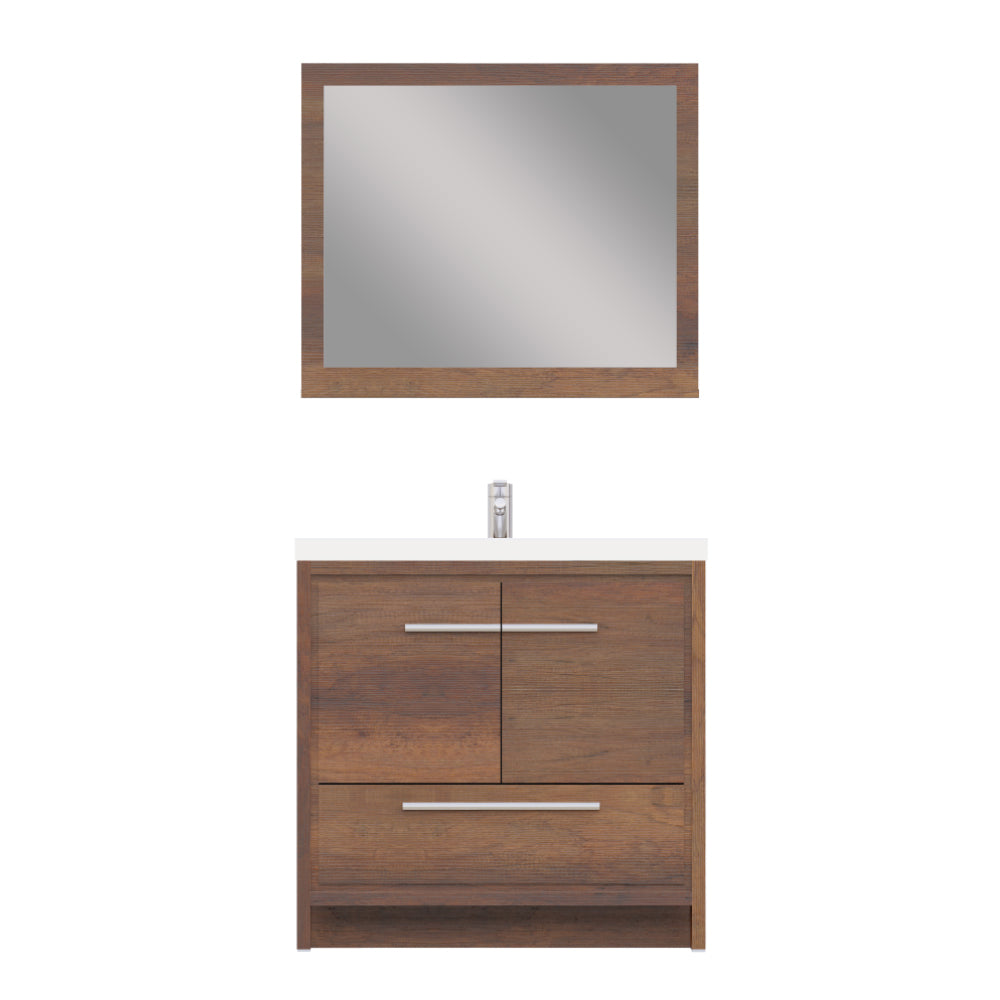 Sortino 36 inch Modern Bathroom Vanity