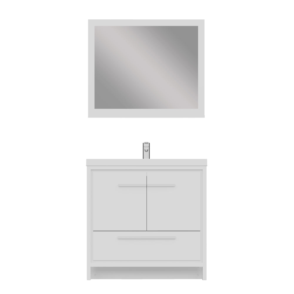 Sortino 36 inch Modern Bathroom Vanity