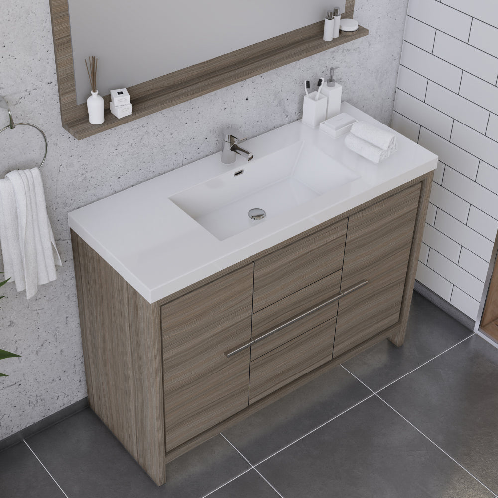 Sortino 60 Single inch Modern Bathroom Vanity