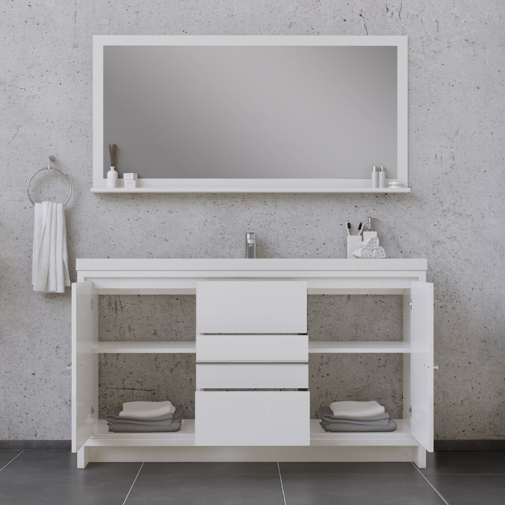 Sortino 60 Single inch Modern Bathroom Vanity