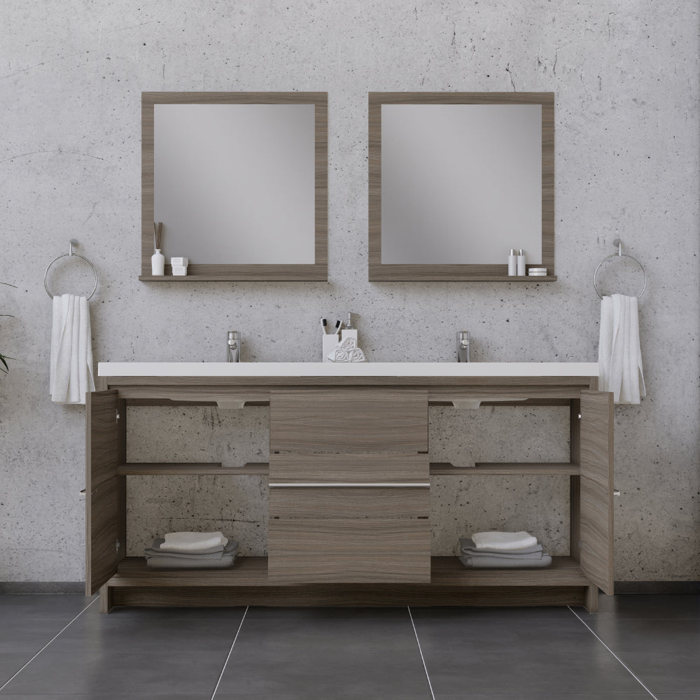 Sortino 72 inch Modern Bathroom Vanity