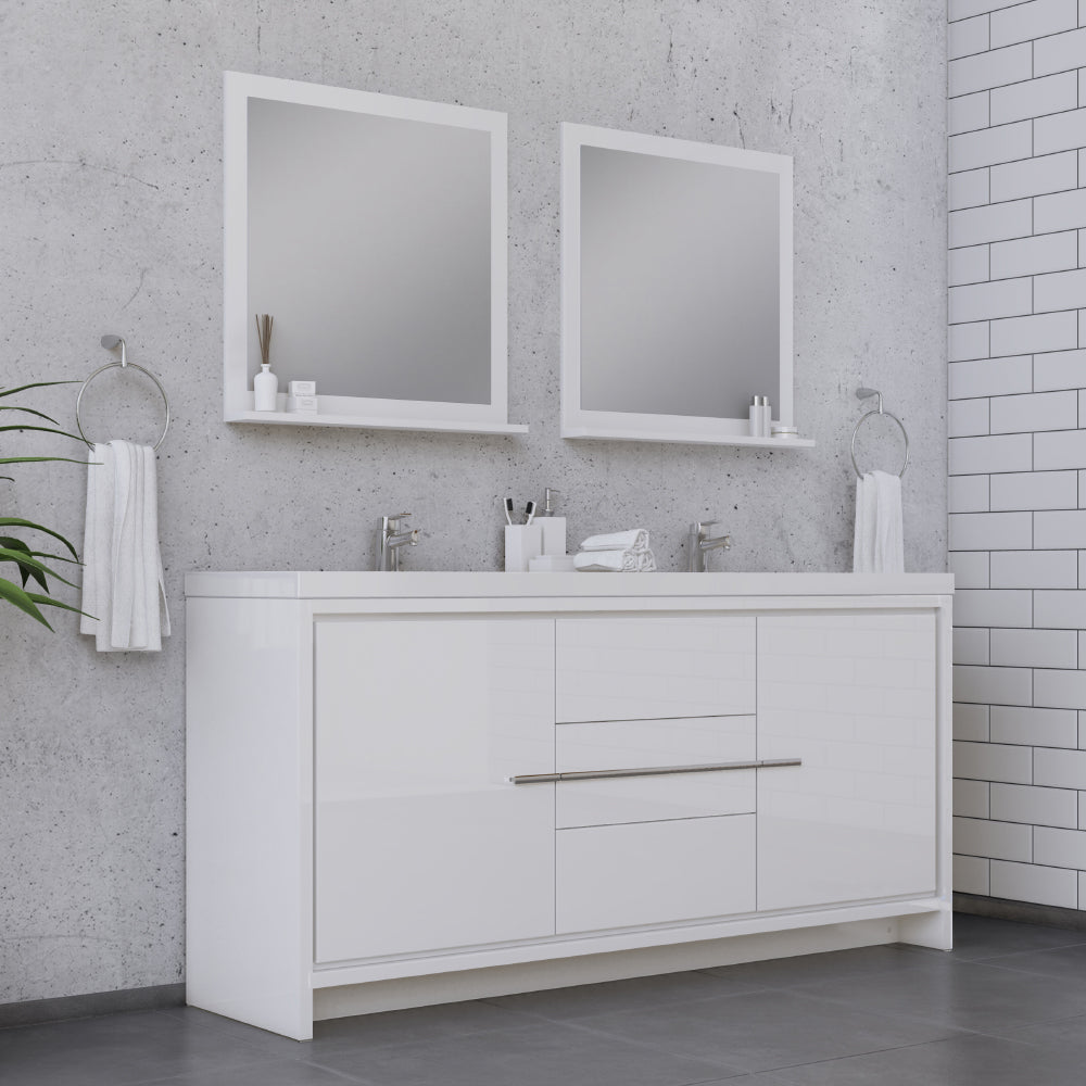 Sortino 72 inch Modern Bathroom Vanity