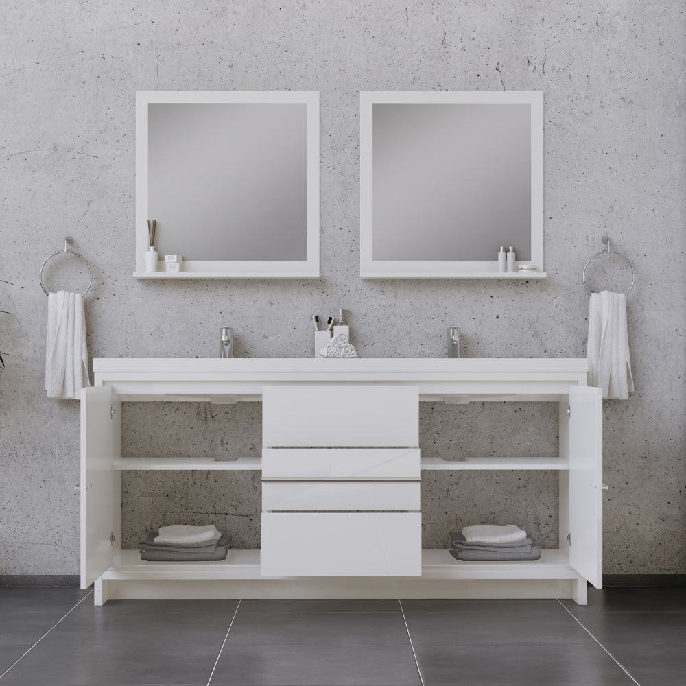 Sortino 72 inch Modern Bathroom Vanity