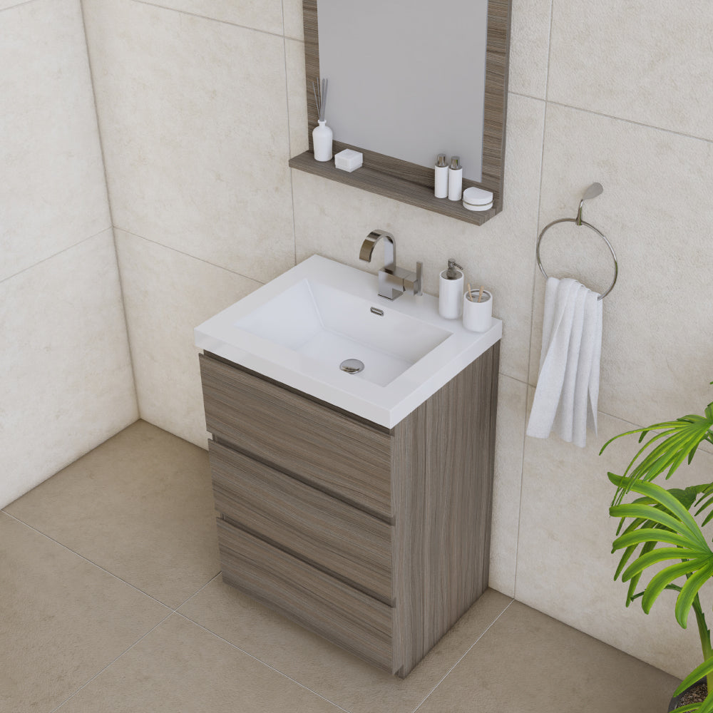 Paterno 24 inch Modern Freestanding Bathroom Vanity