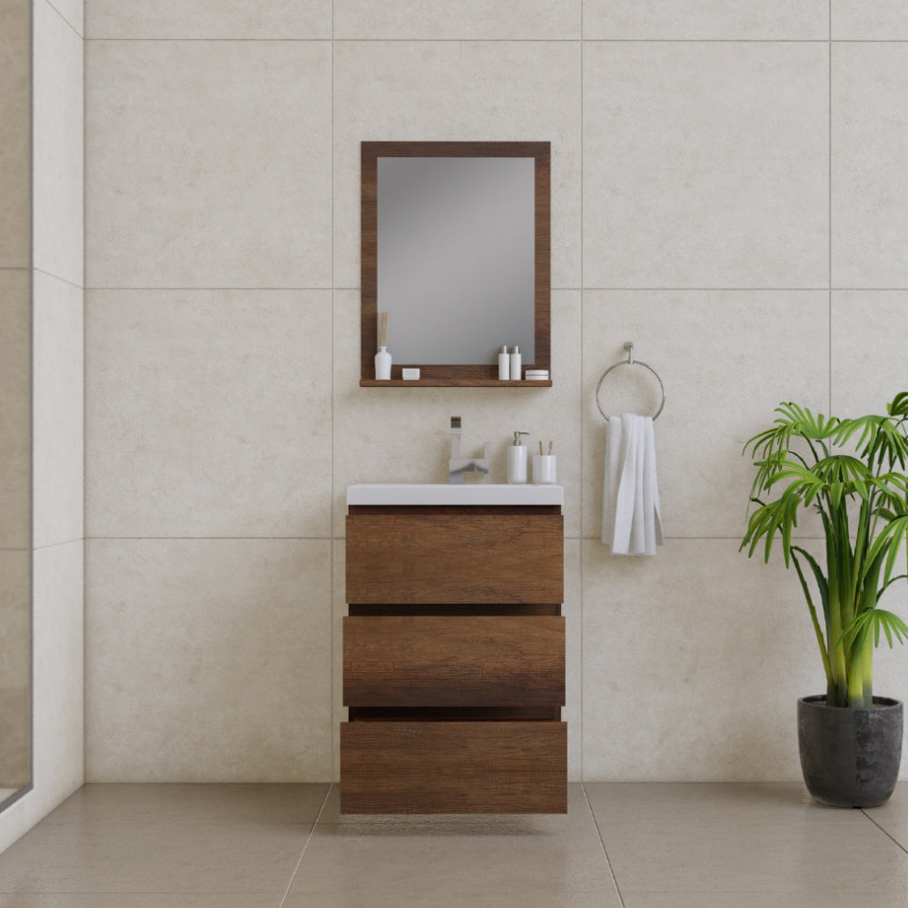 Paterno 24 inch Modern Freestanding Bathroom Vanity