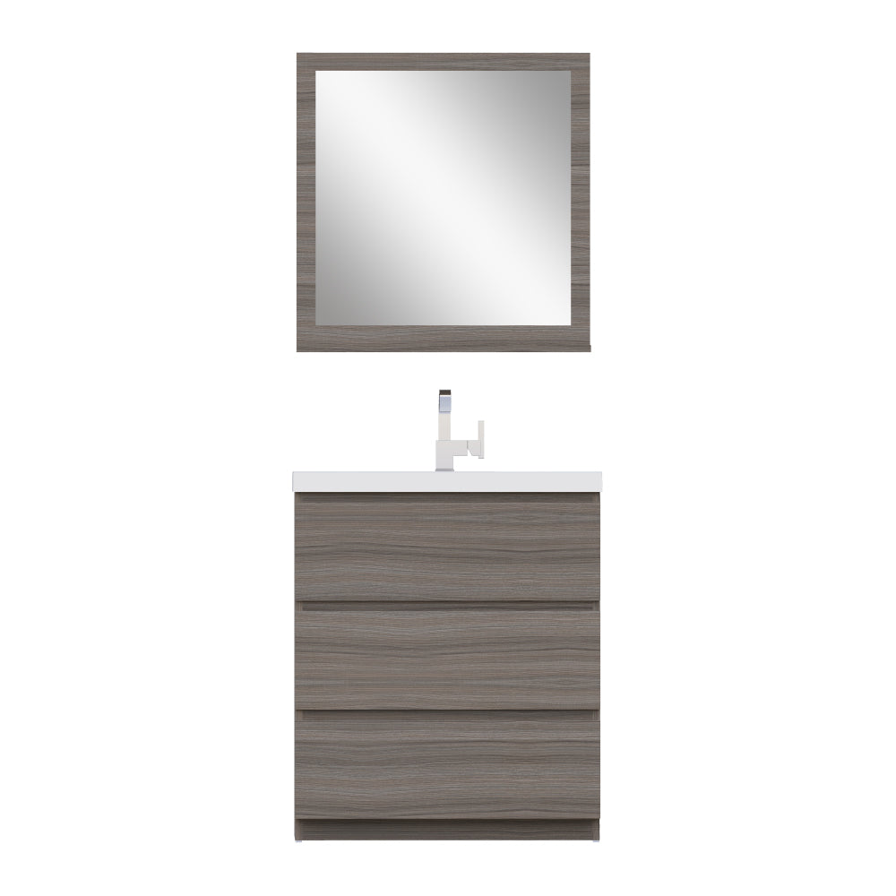 Paterno 30 inch Modern Freestanding Bathroom Vanity