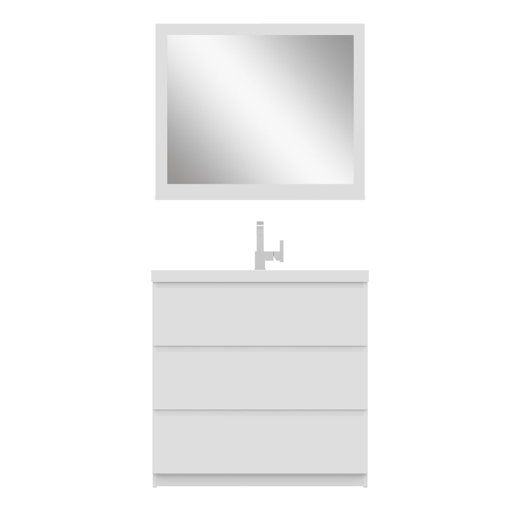 Paterno 36 inch Modern Freestanding Bathroom Vanity