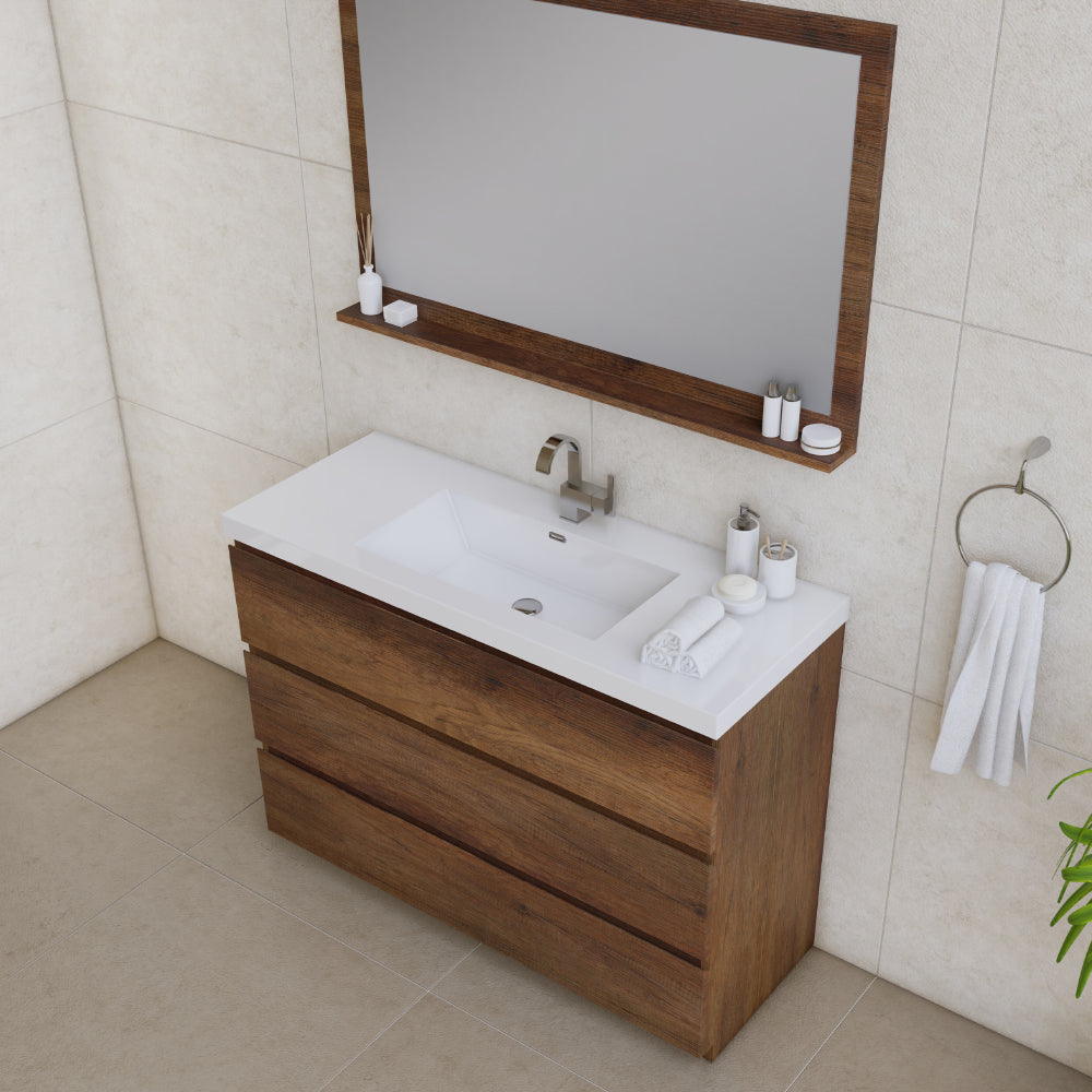 Paterno 48 inch Modern Freestanding Bathroom Vanity