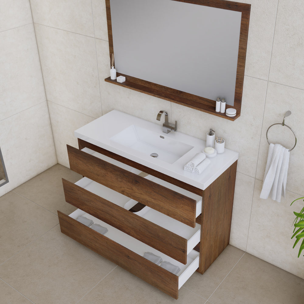 Paterno 48 inch Modern Freestanding Bathroom Vanity