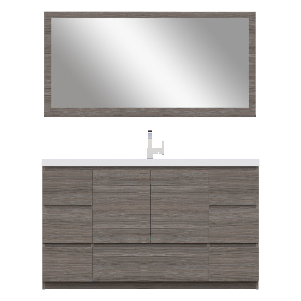 Paterno 60 inch Single Modern Freestanding Bathroom Vanity