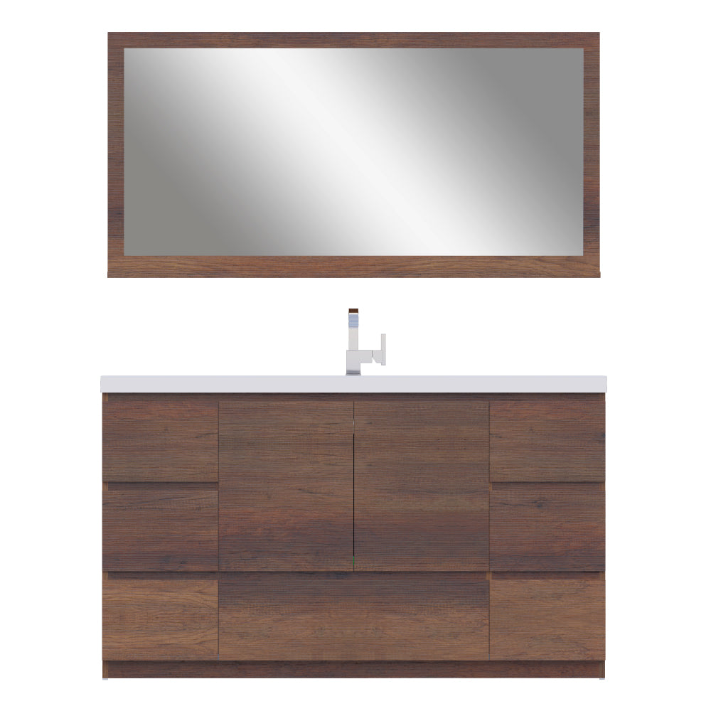 Paterno 60 inch Single Modern Freestanding Bathroom Vanity