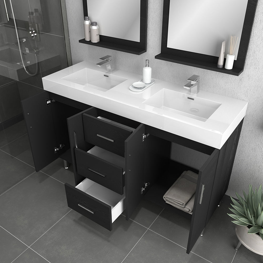 Ripley 56 inch Double vanity with Sink