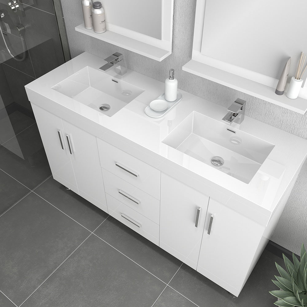 Ripley 56 inch Double vanity with Sink