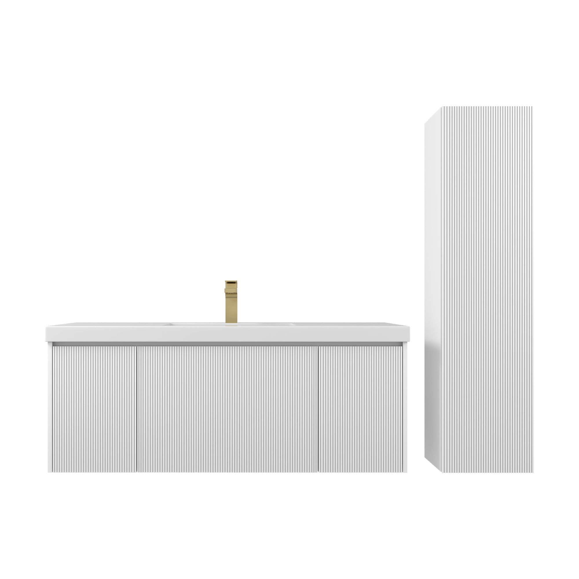 Positano 48'' Single Vanity ✔️Base Cabinet Only