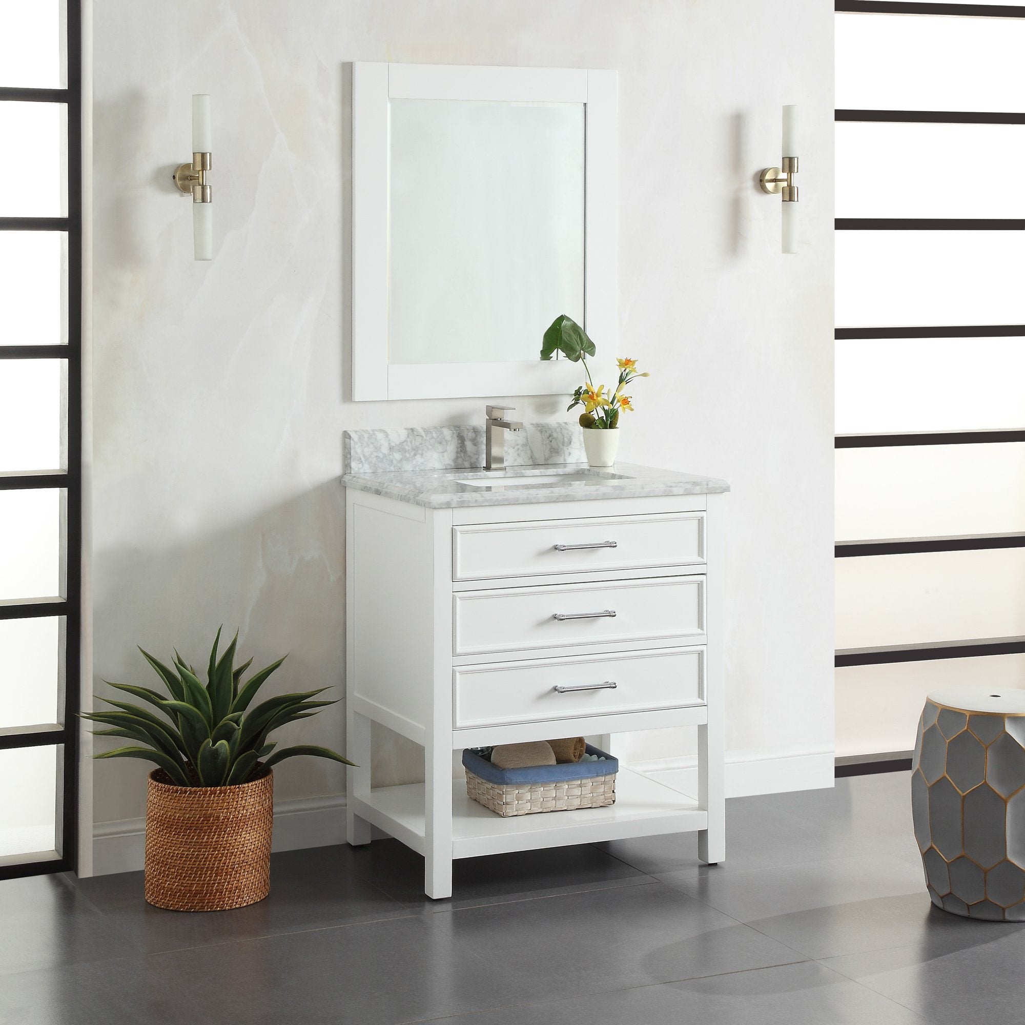 1912 Series 30'' Bathroom Vanity Cabinet Set