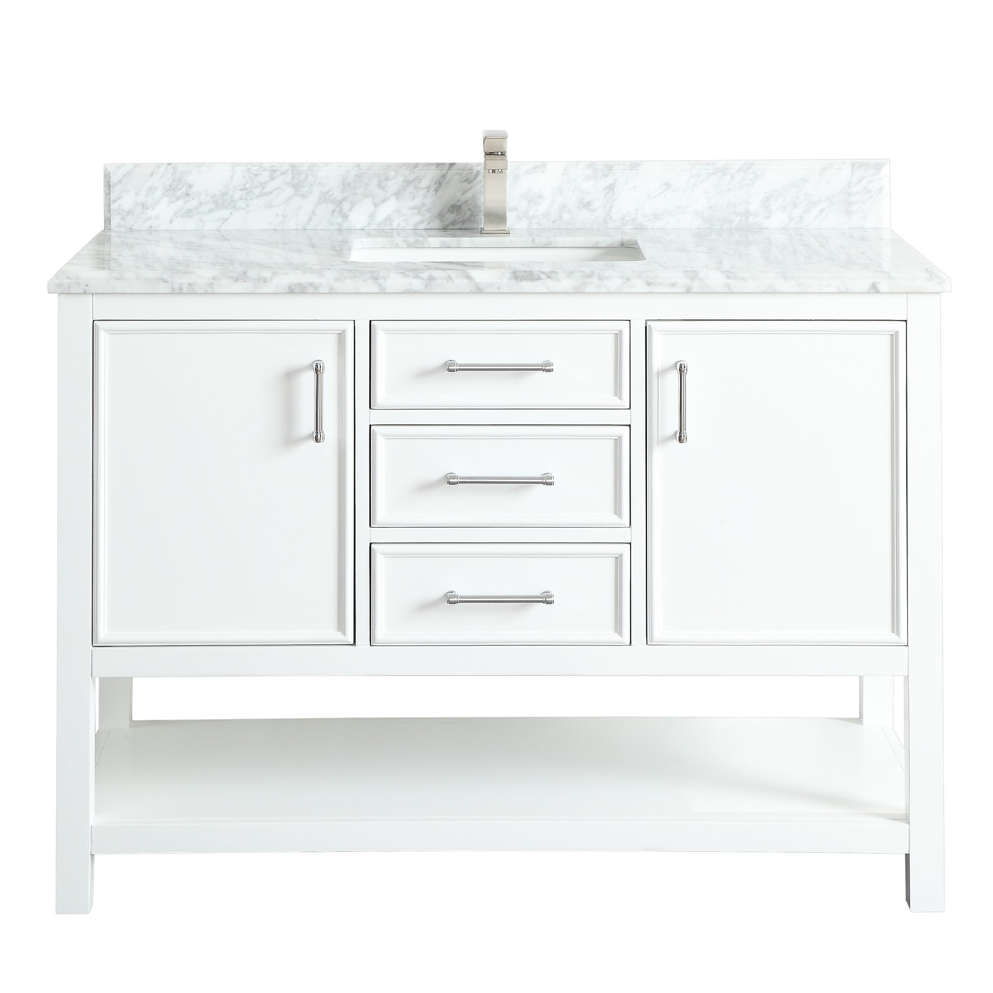 1912 Series 48in. Bathroom Vanity Cabinet Set