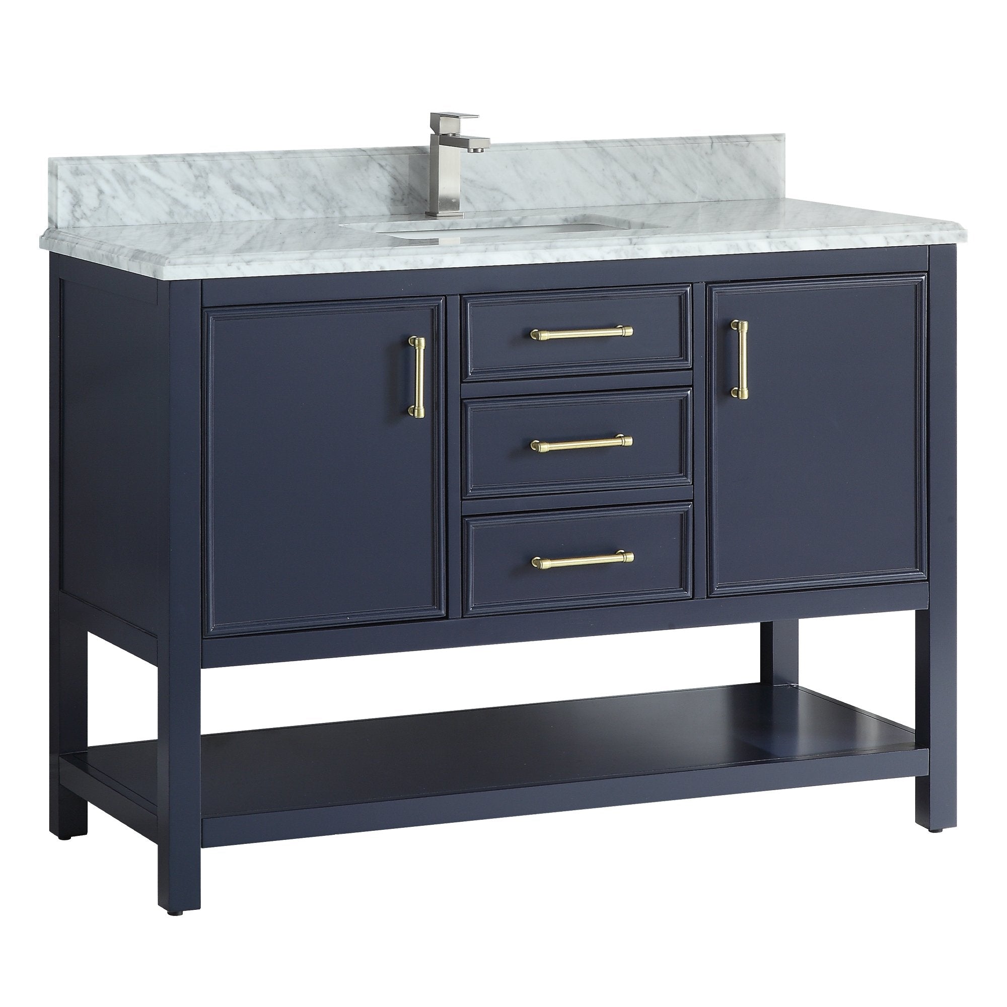 1912 Series 48in. Bathroom Vanity Cabinet Set