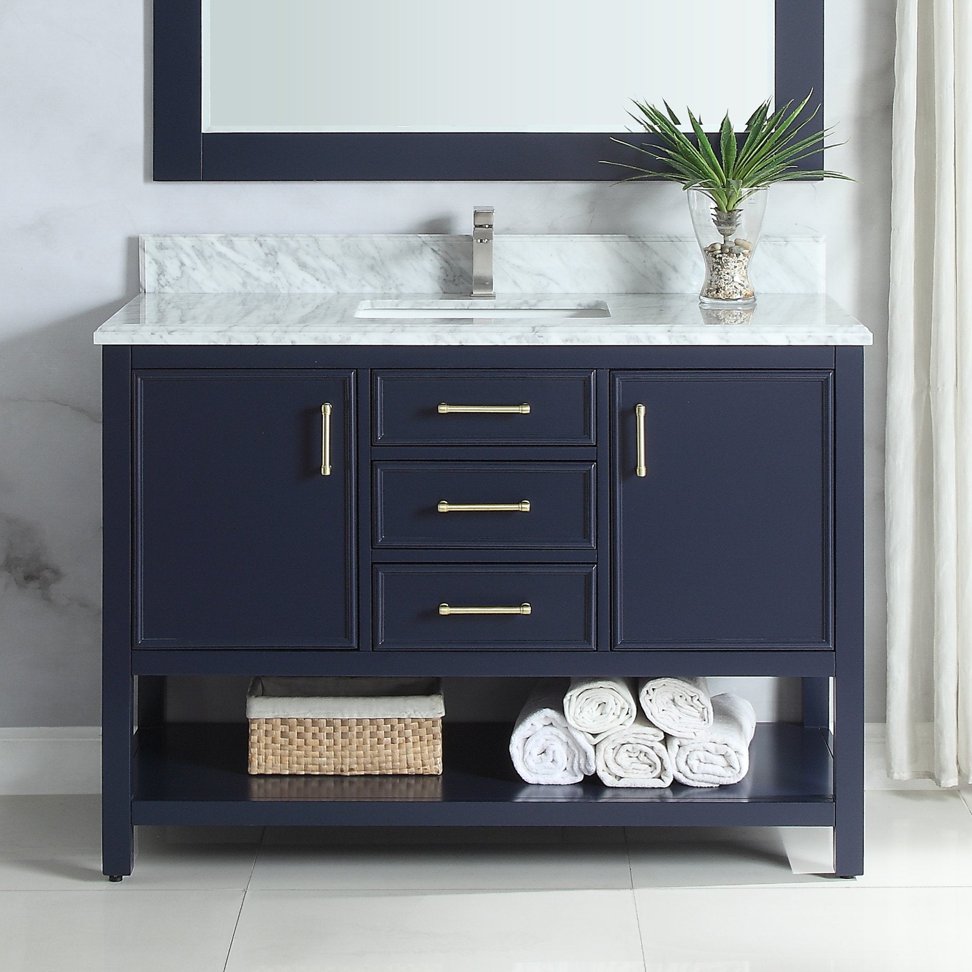 1912 Series 48in. Bathroom Vanity Cabinet Set