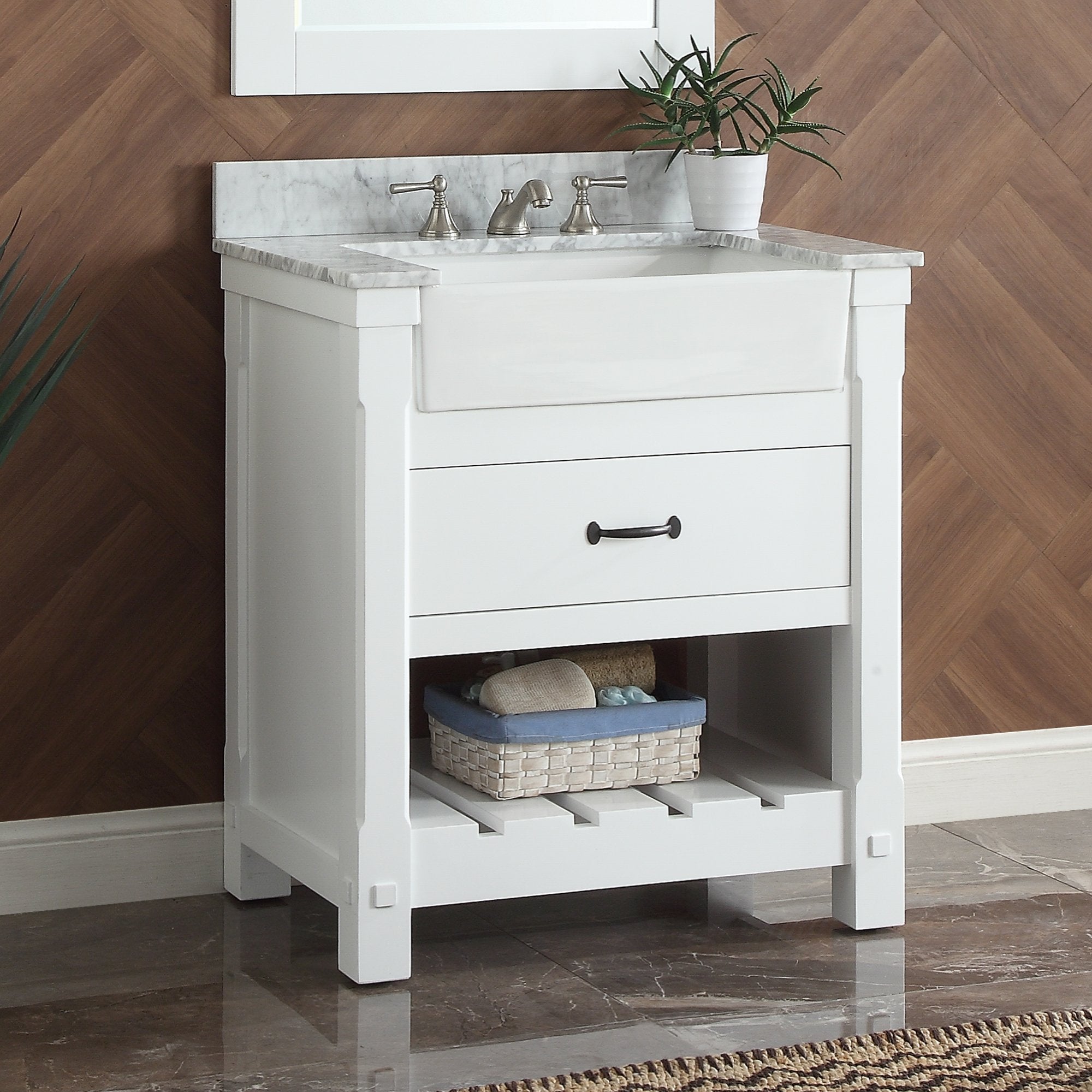 1915 Series 30in Bathroom Vanity Cabinet Set