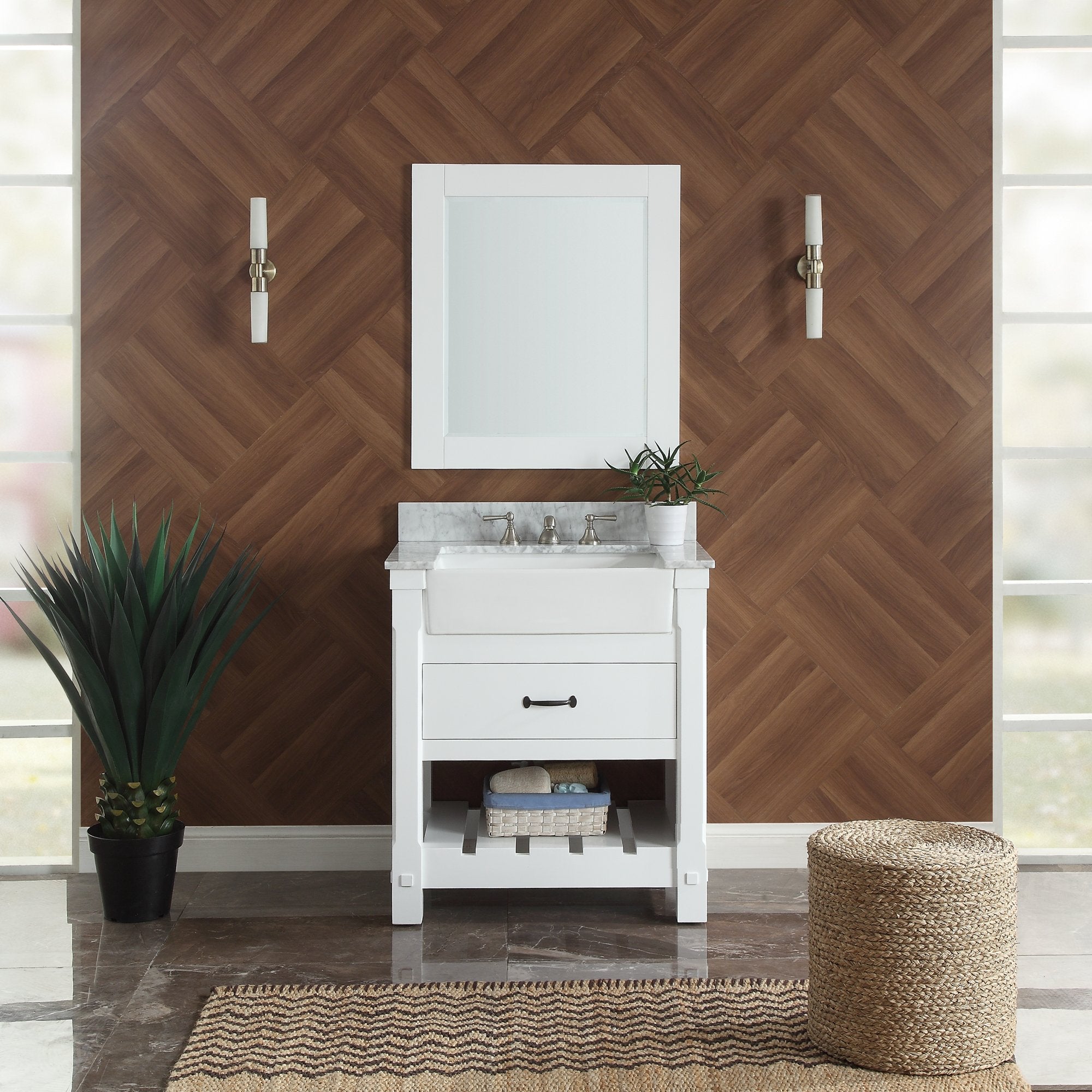 1915 Series 30in Bathroom Vanity Cabinet Set