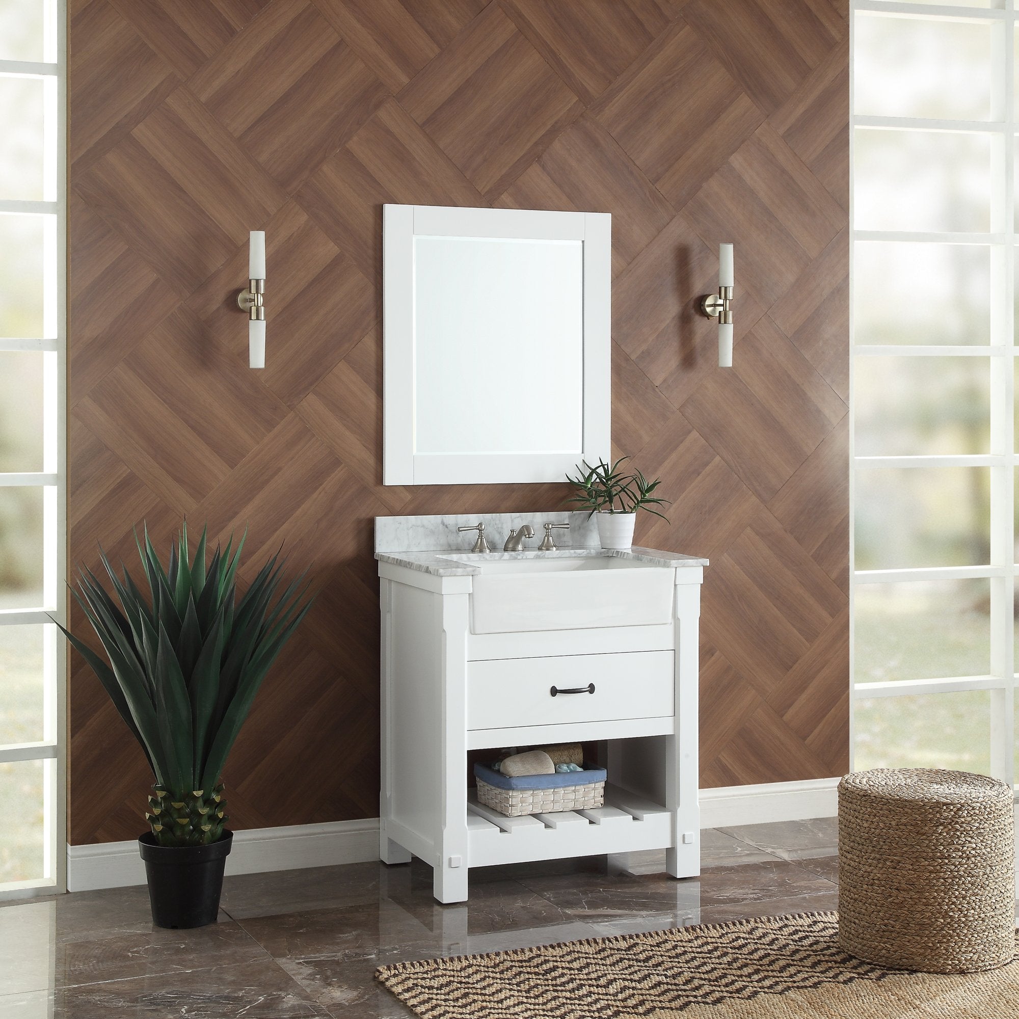 1915 Series 30in Bathroom Vanity Cabinet Set