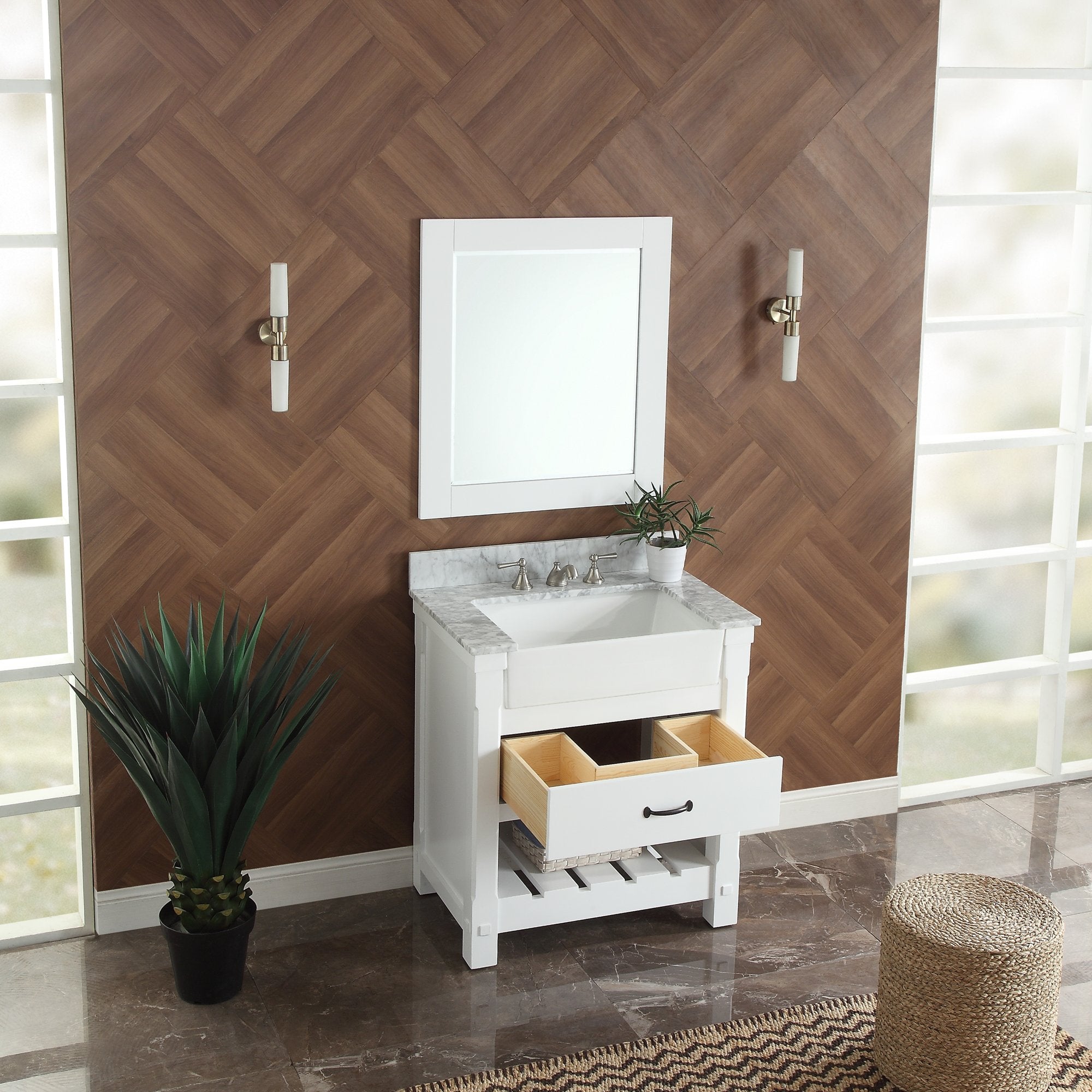 1915 Series 30in Bathroom Vanity Cabinet Set