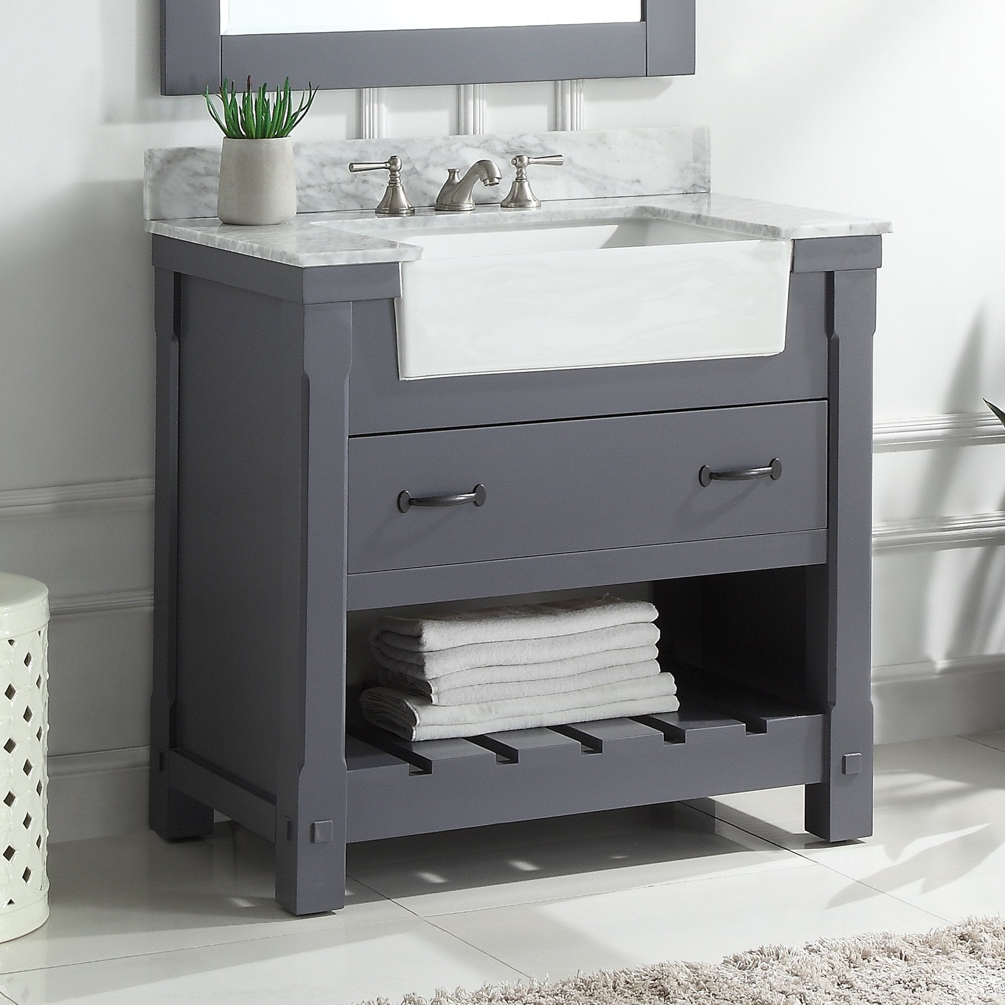 1915 Series 36in Bathroom Vanity Cabinet Set