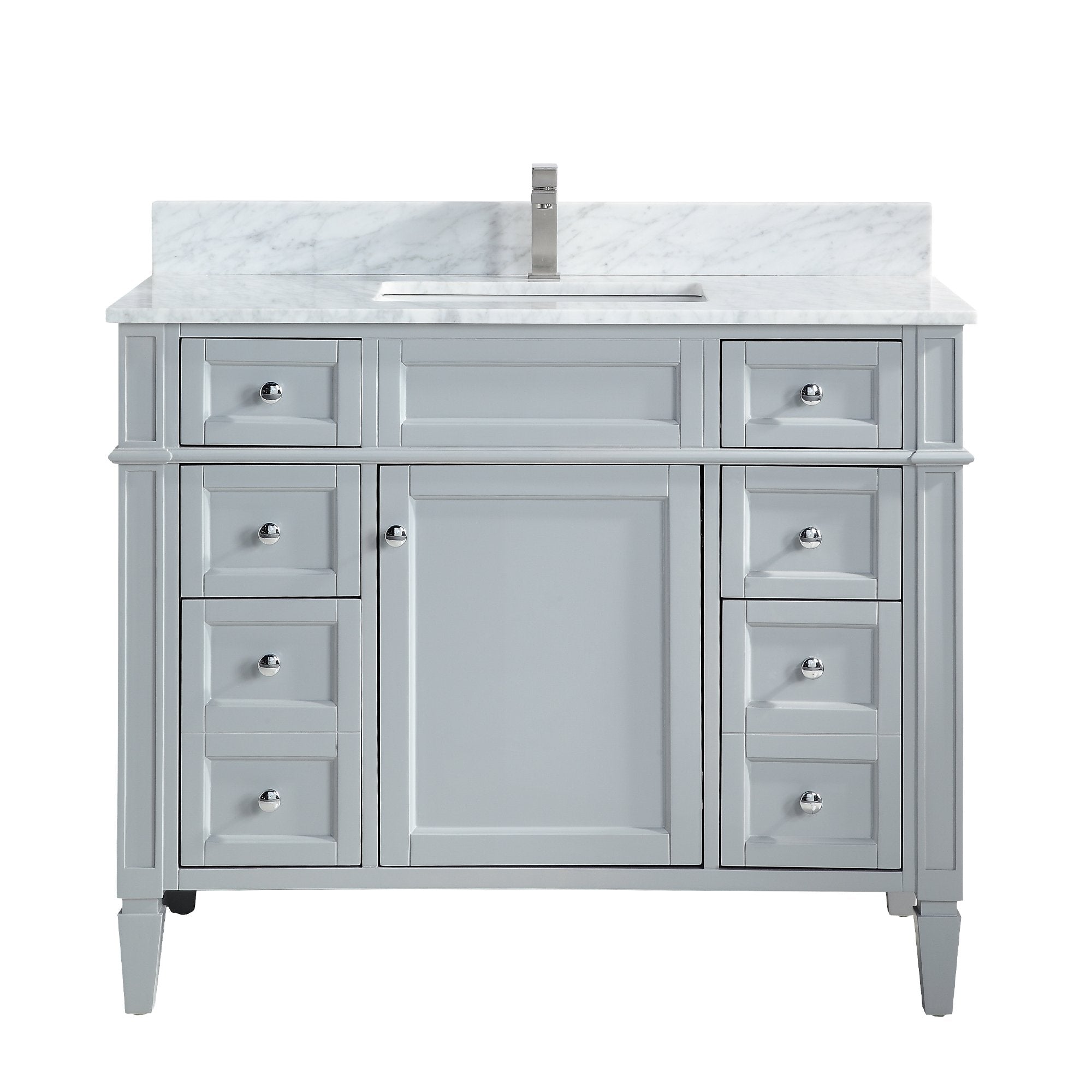 1916 Series 42in. Bathroom Vanity Cabinet Set