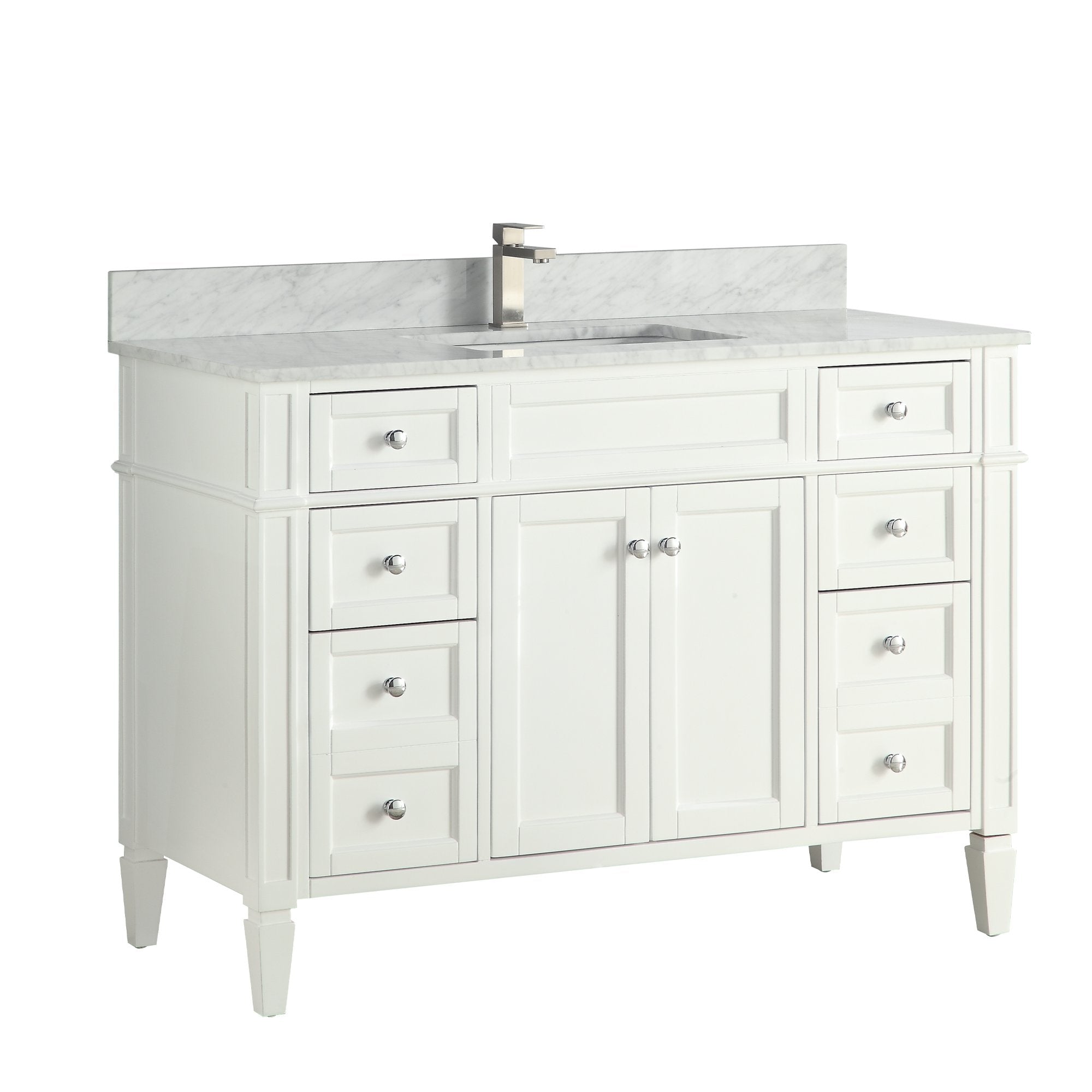 1916 Series 48in. Bathroom Vanity Cabinet Set