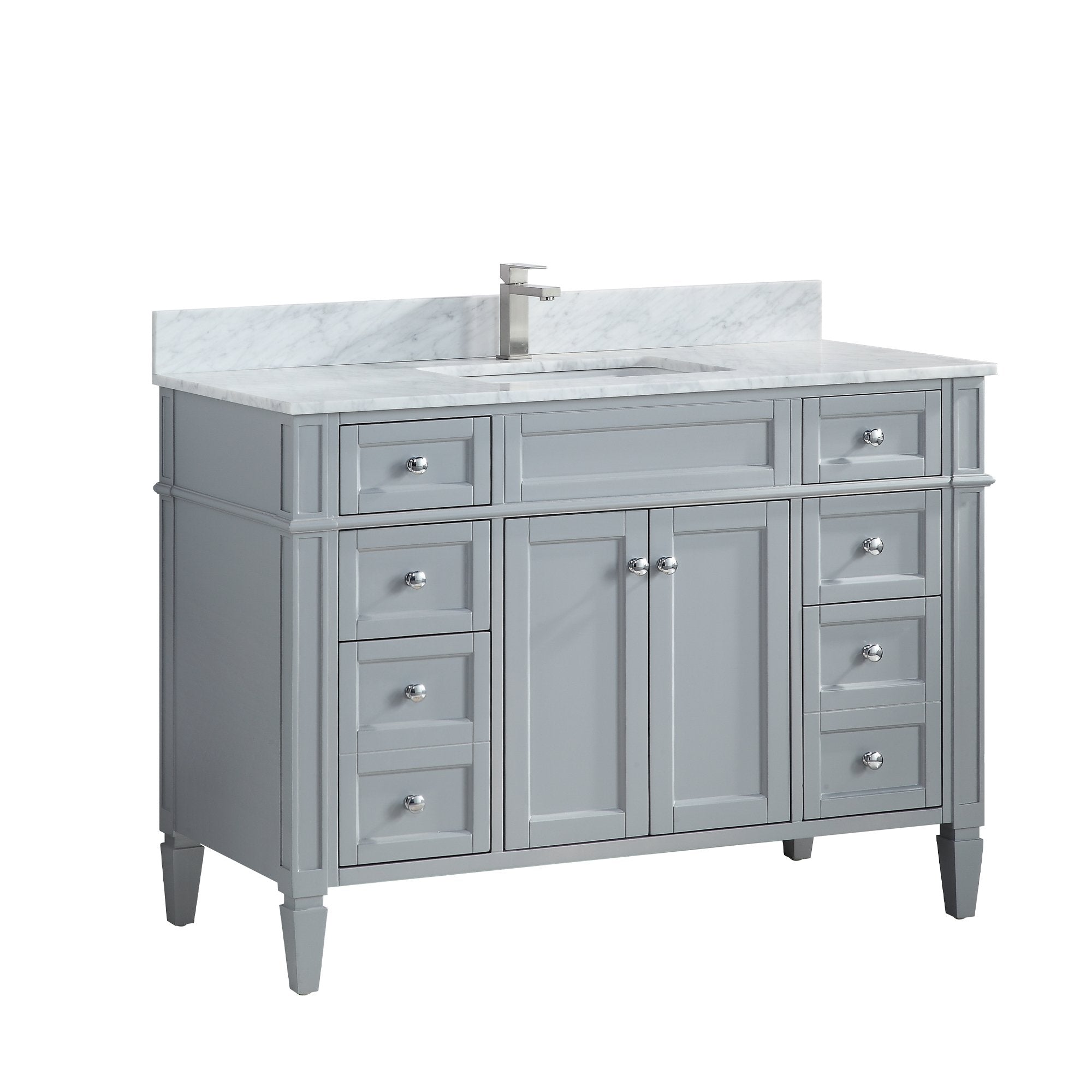 1916 Series 48in. Bathroom Vanity Cabinet Set