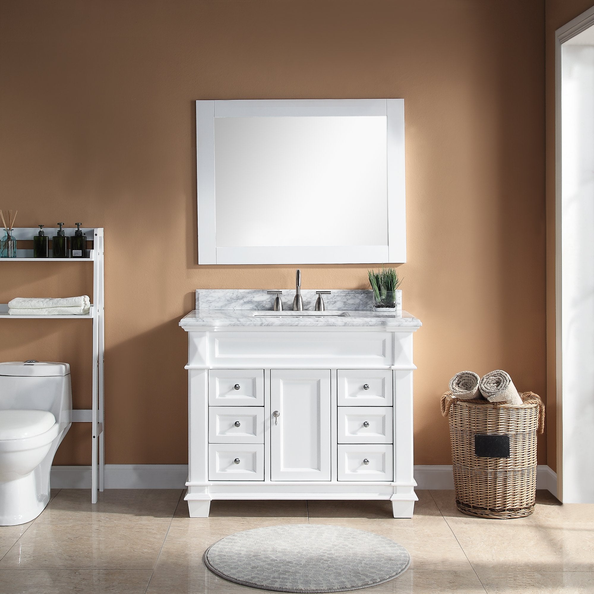 1917 Series 42in. Bathroom Vanity Cabinet Set